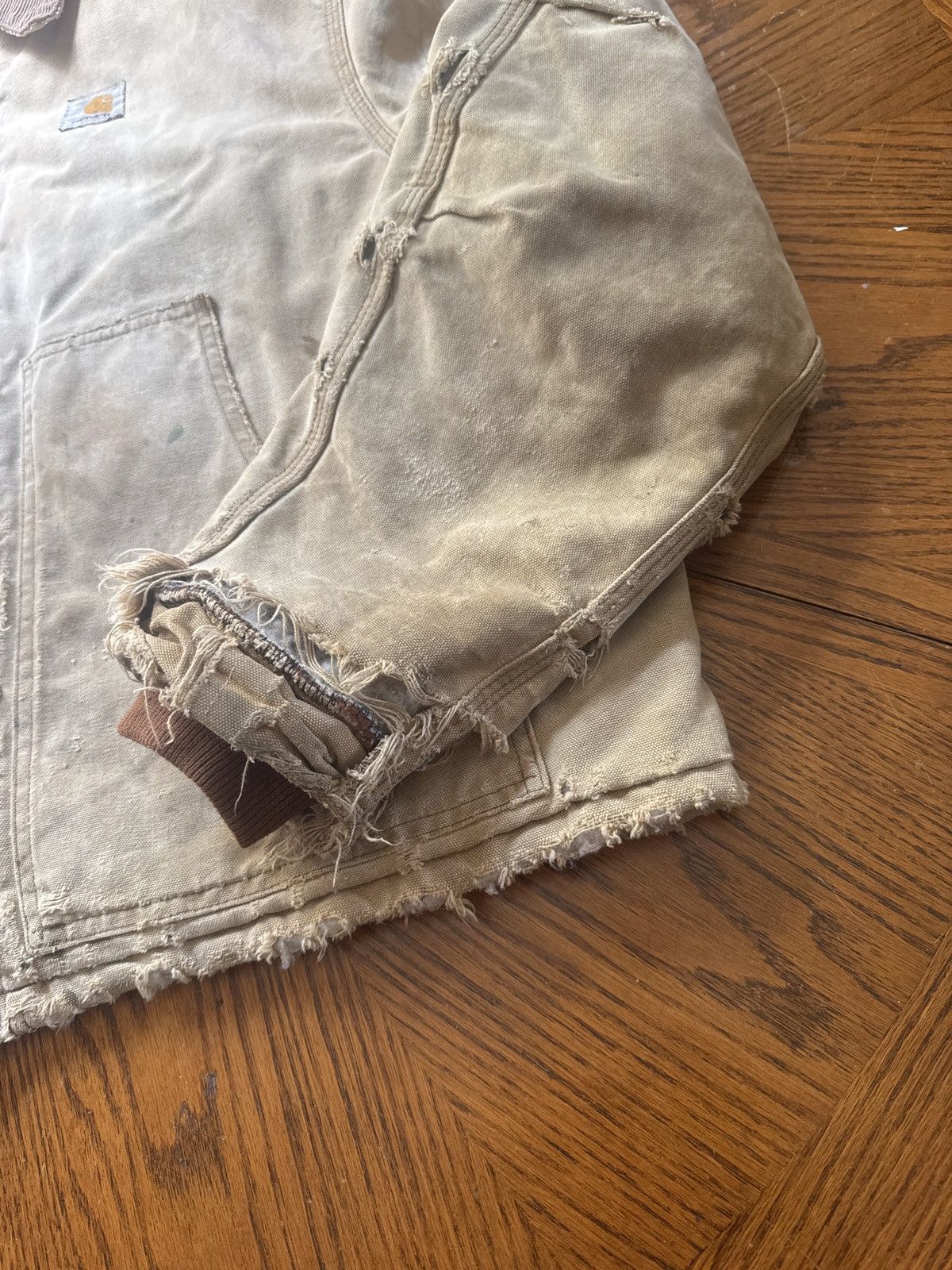 Carhartt Vintage Carhartt Detroit J02 Jacket -Heavy Patina, Thrashed Size US L / EU 52-54 / 3 - 8 Thumbnail