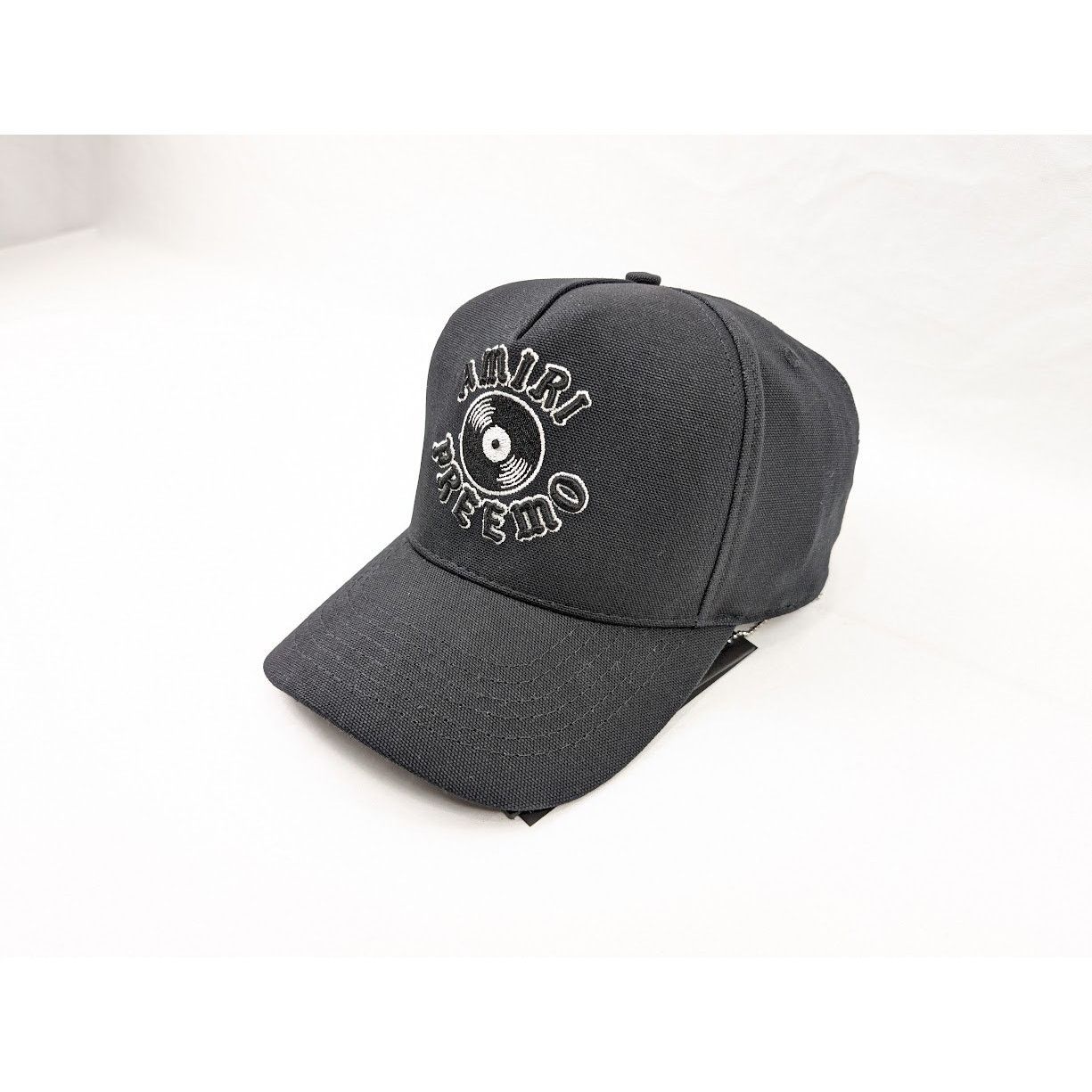 Amiri o1rshd1 Q:7/Size:OS/ DJ Premier Record Canvas Hat /Cap Black Size ONE SIZE - 5 Thumbnail