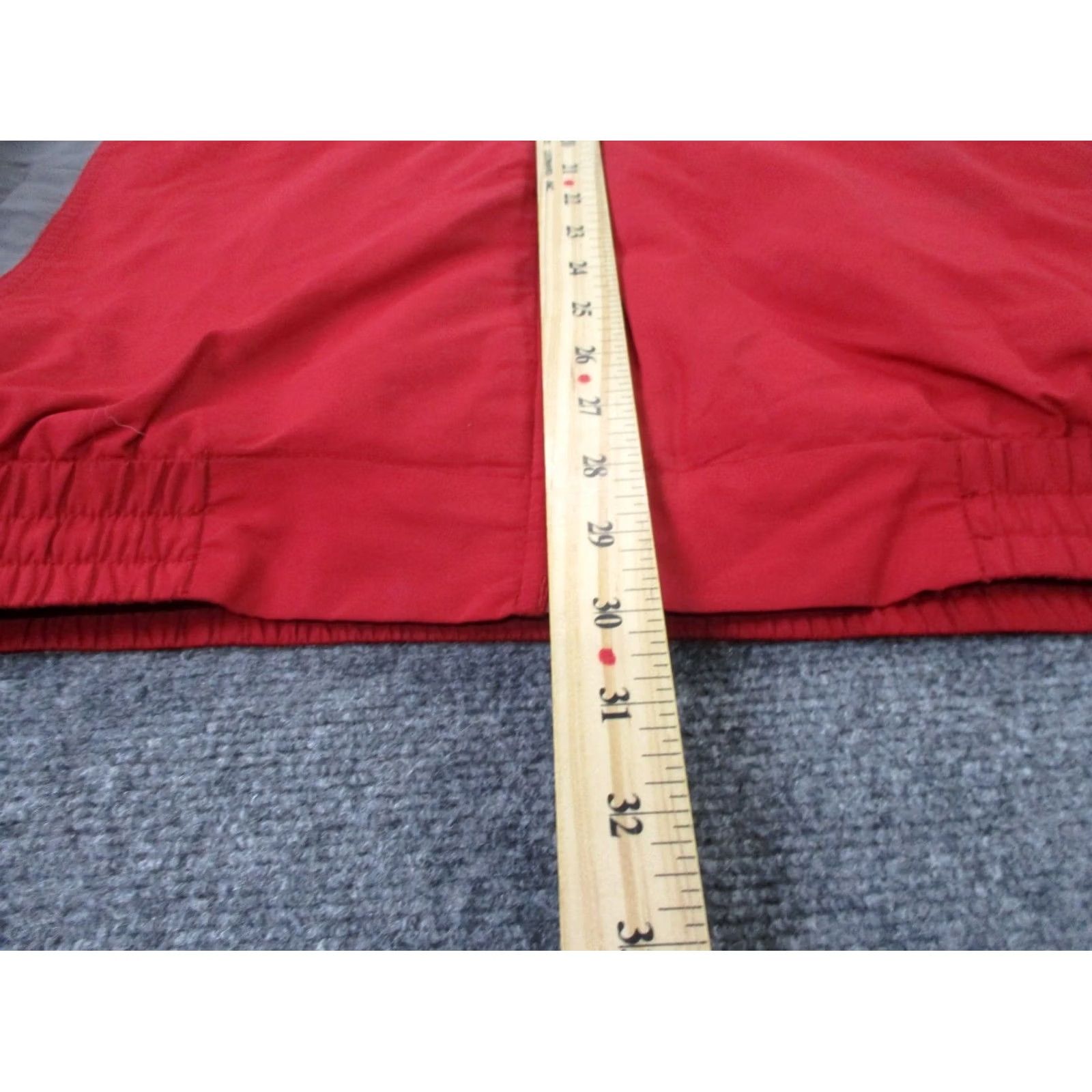 Vintage Cabela's Jacket Mens XL Puffer Fleece Lined Hunting Outdoors Windbreaker Long Zip Red Weathergear Pockets Size US XL / EU 56 / 4 - 4 Thumbnail