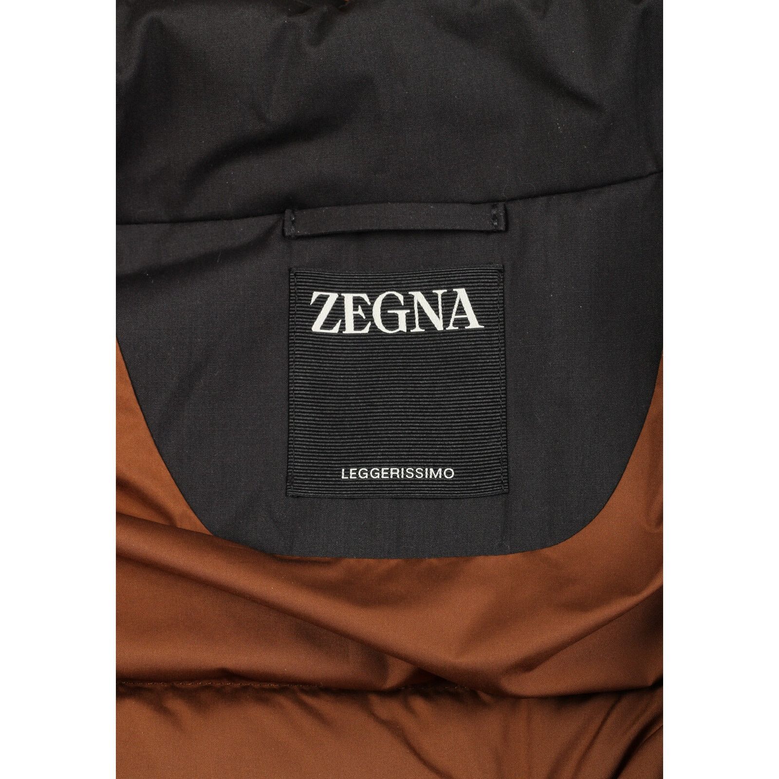 Ermenegildo Zegna ZEGNA Black Leggerissimo Padded Coat Size 56 IT / 46R U.S. Size US XL / EU 56 / 4 - 7 Thumbnail