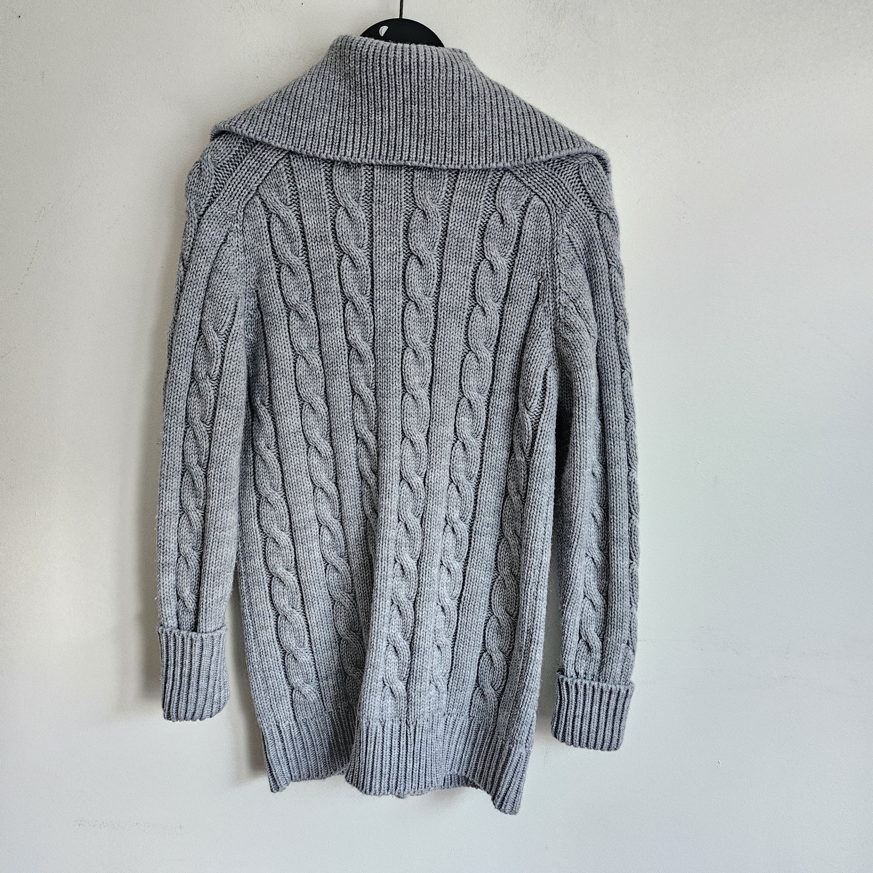 Sears × Vintage VTG 60s 70s Sears Cable Knit Cardigan Size S / US 4 / IT 40 - 2 Thumbnail