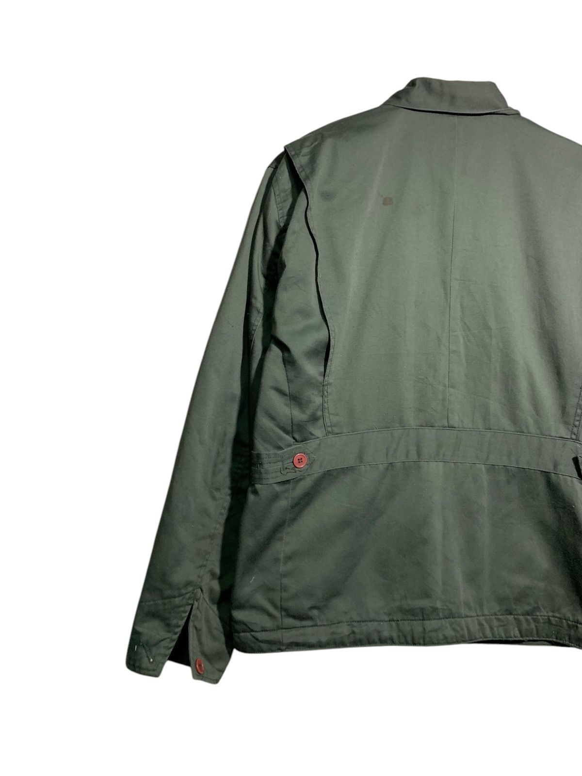 Japanese Brand 🔥HOUSTON GREEN ARMY ROCKABILLY JACKETS Size US L / EU 52-54 / 3 - 6 Thumbnail