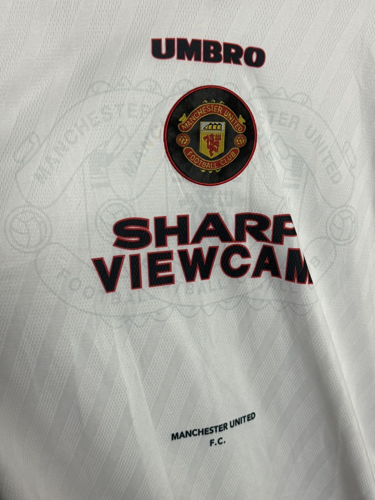 Umbro Vintage Manchester United 96/97 Away Football Jersey T-Shirt Size US M / EU 48-50 / 2 - 3 Thumbnail