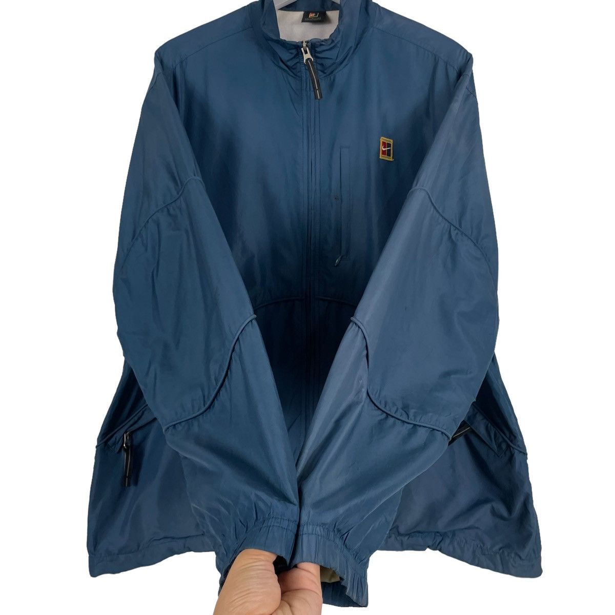 Nike × Nike ACG × Vintage 💥90s NIKE COURT SPORT ZIPPER JACKET Size US L / EU 52-54 / 3 - 8 Thumbnail