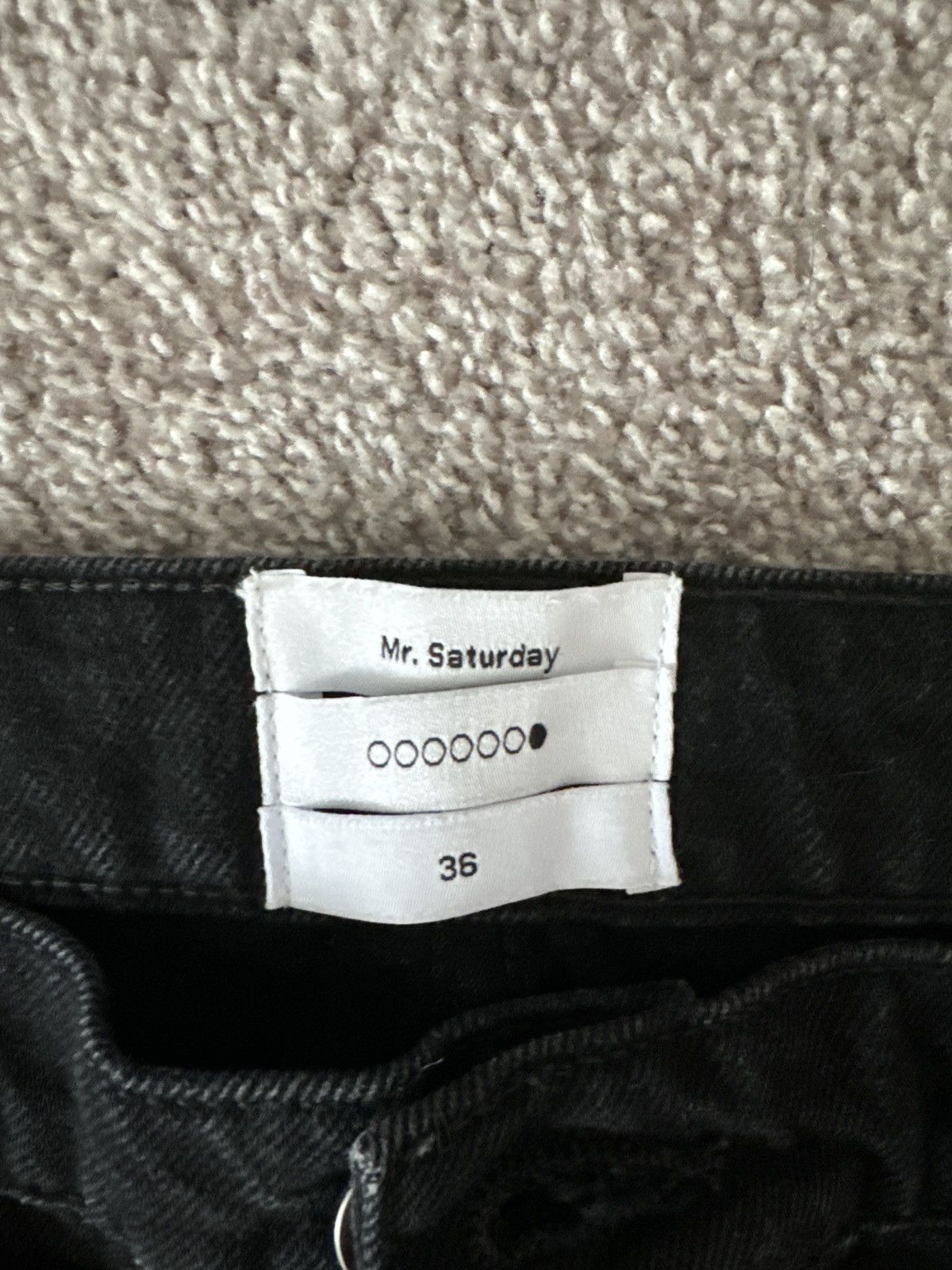 Mr. Saturday Mr Saturday Straight Leg Denim Size US 36 / EU 52 - 5 Thumbnail