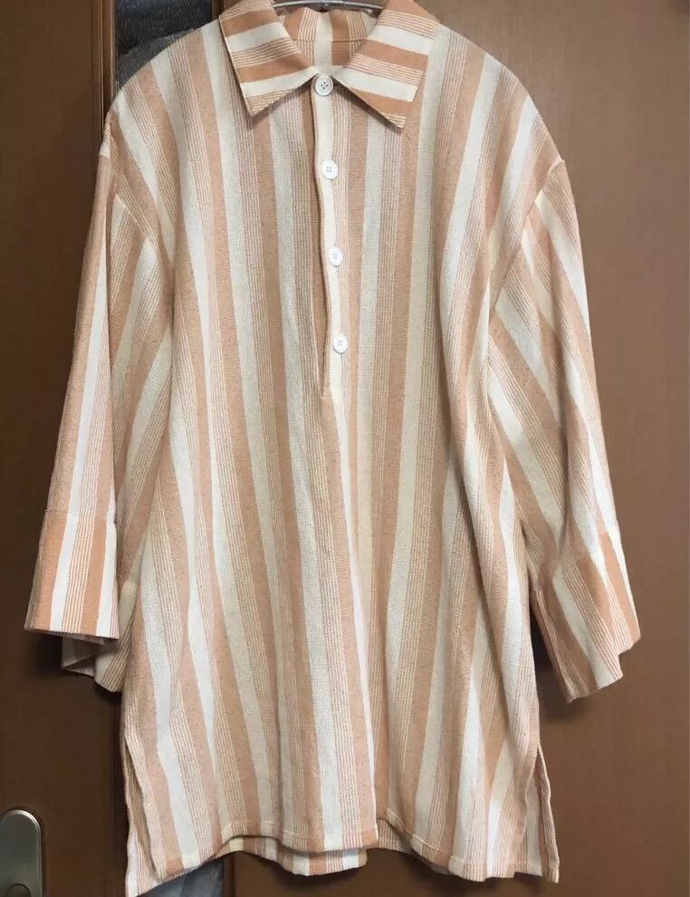 Jil Sander Jil Sander size 32 striped shirt Size 4XL / US 24-26 - 1 Thumbnail