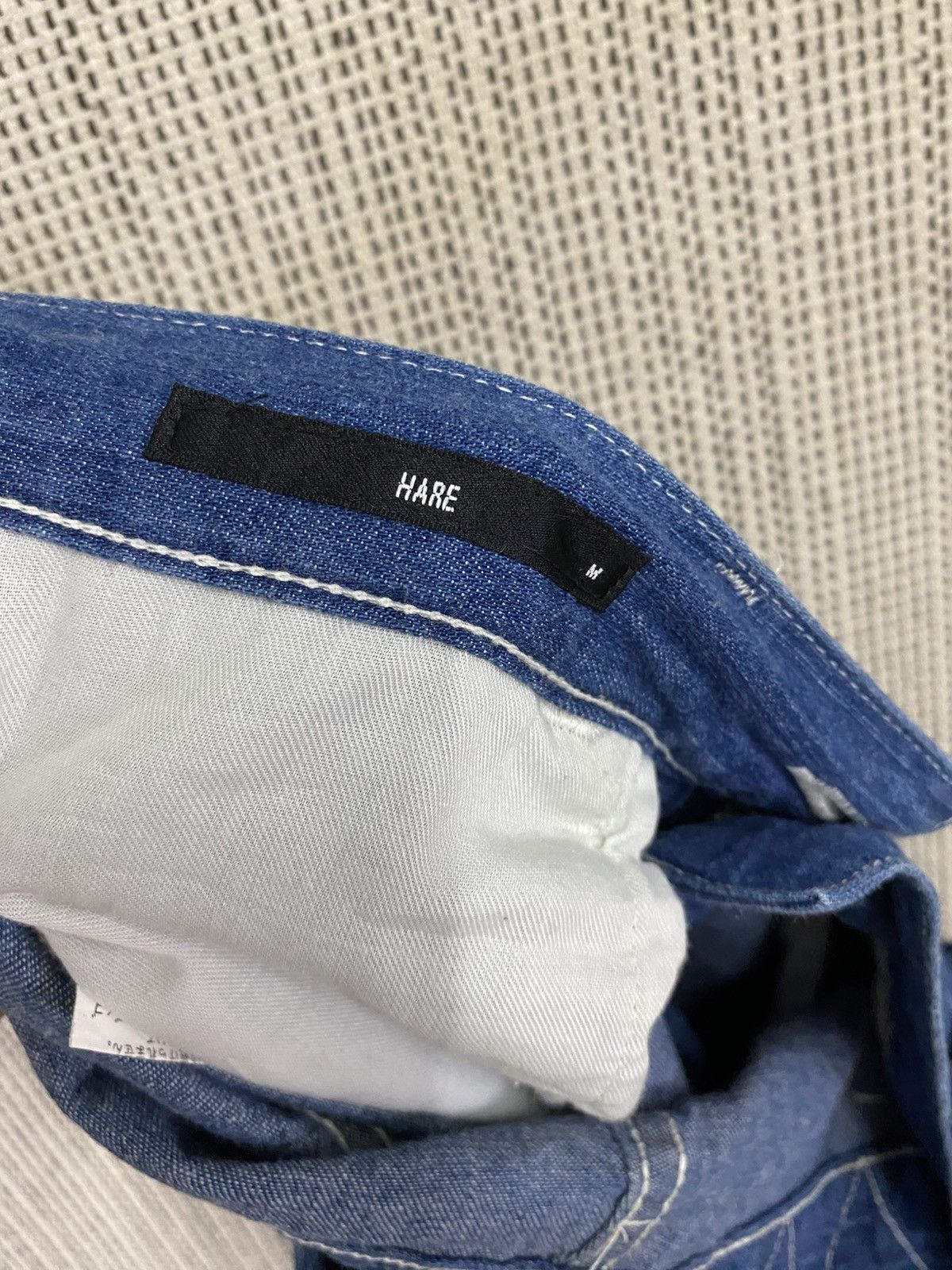 Designer × HARE × Japanese Brand Japanase brand designer hare denim high rise big pocket Size US 32 / EU 48 - 8 Thumbnail