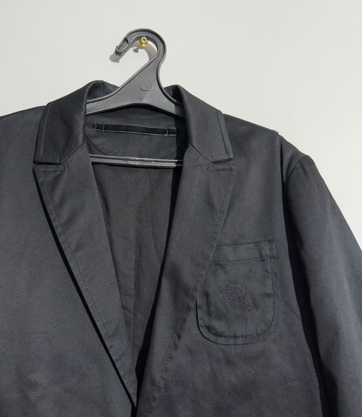 Diesel Diesel Black Blazer Two Button Jacket Size US M / EU 48-50 / 2 - 5 Thumbnail