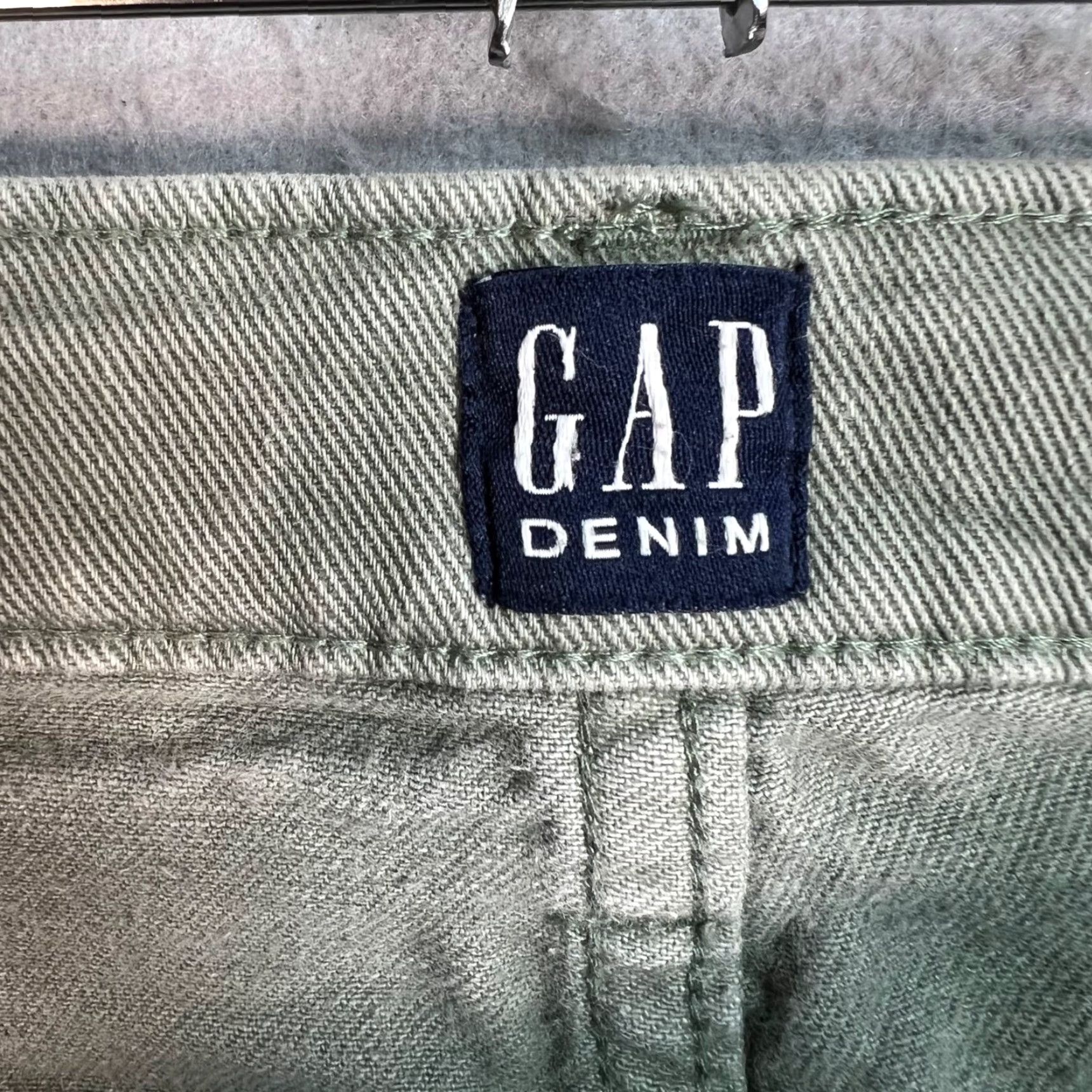 Gap Gap Jeans Skinny Olive Green Womens Size 25 Stretch Cotton Denim 5-Pocket Design Size 42" / US 20 - 3 Thumbnail
