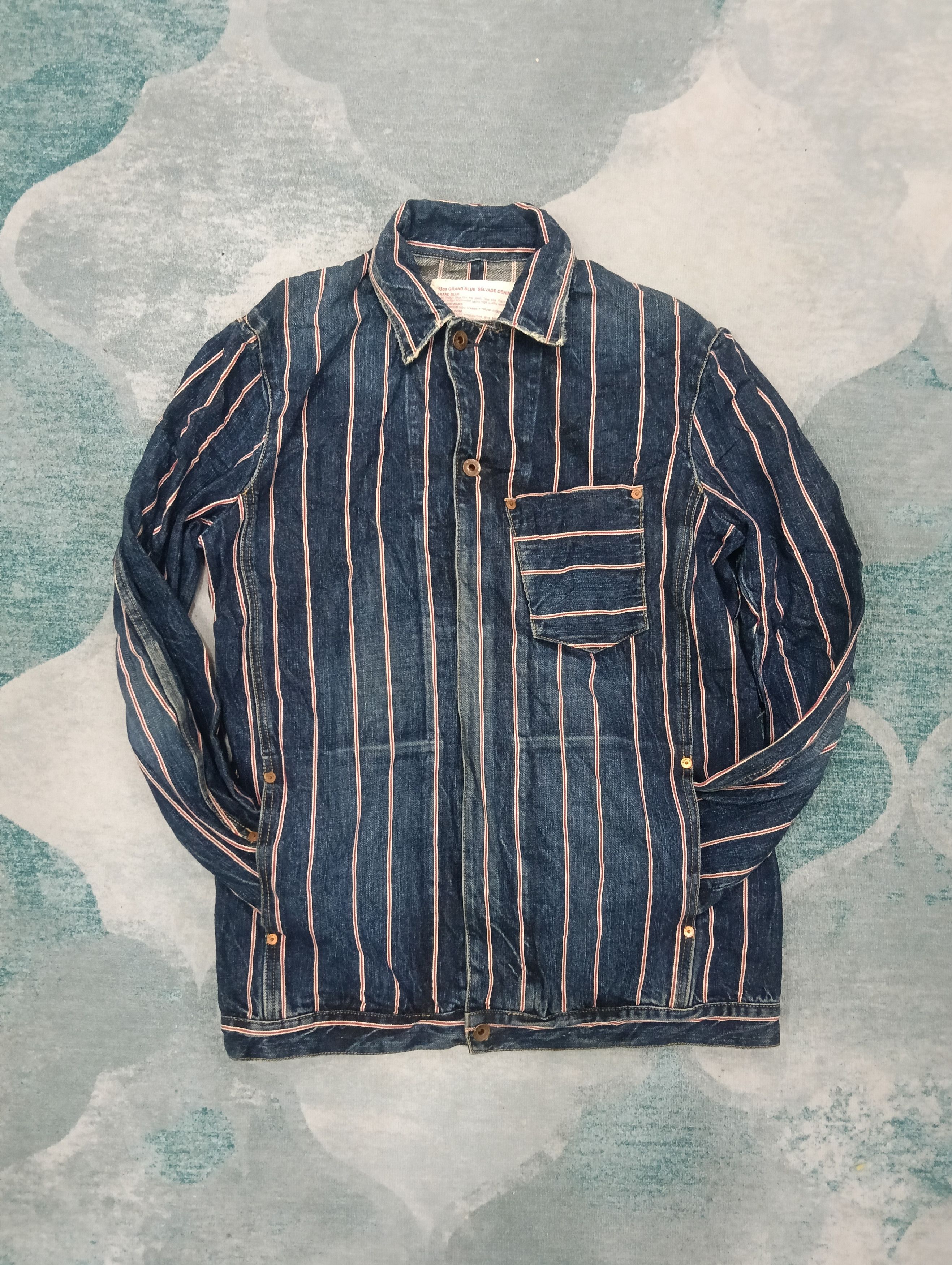 Edwin Vintage Edwin Full Selvedge Jacket 13oz Size US M / EU 48-50 / 2 - 2 Thumbnail