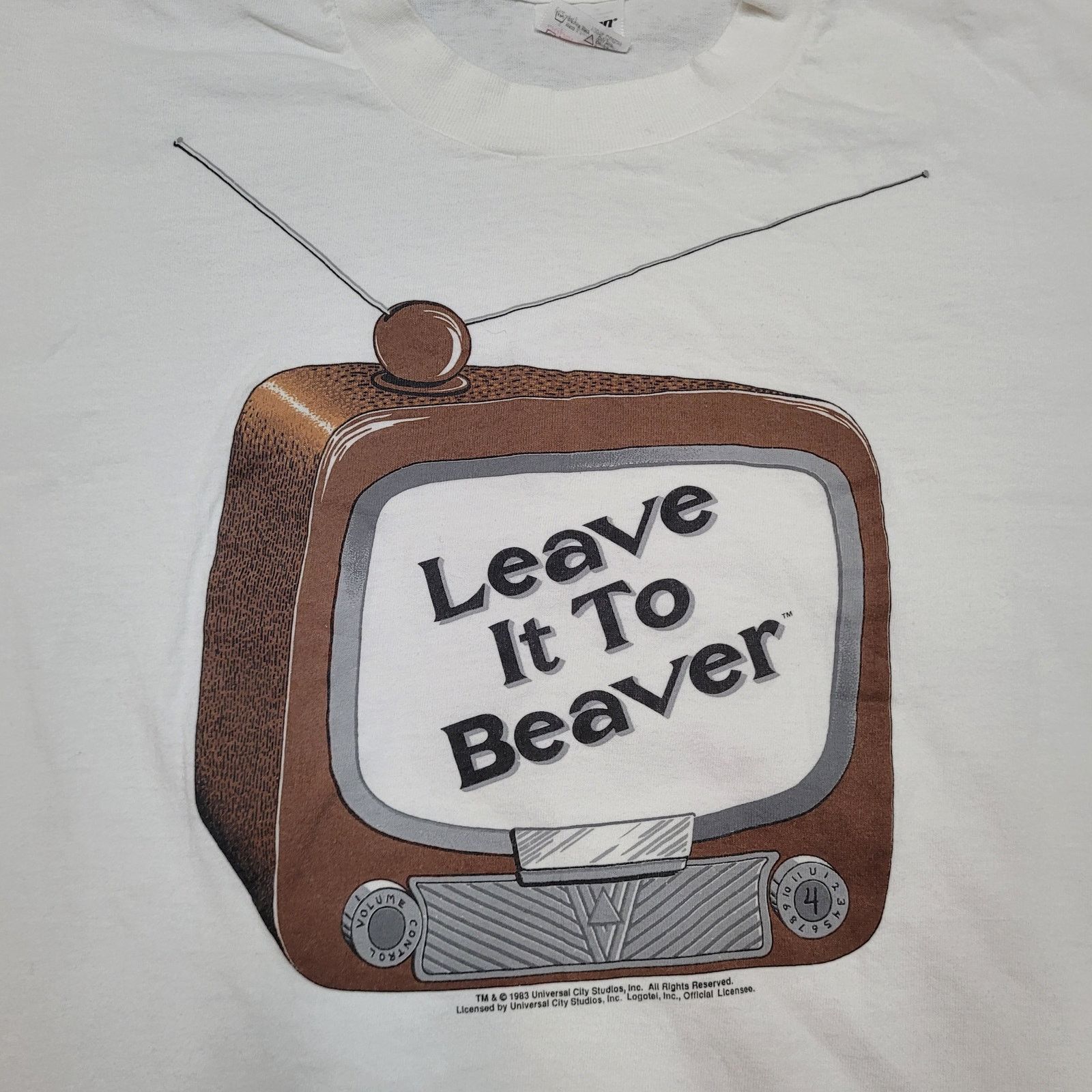 Vintage VTG 1983 Leave It To Beaver TV Show T-Shirt M Single-Stitch Size US M / EU 48-50 / 2 - 2 Thumbnail