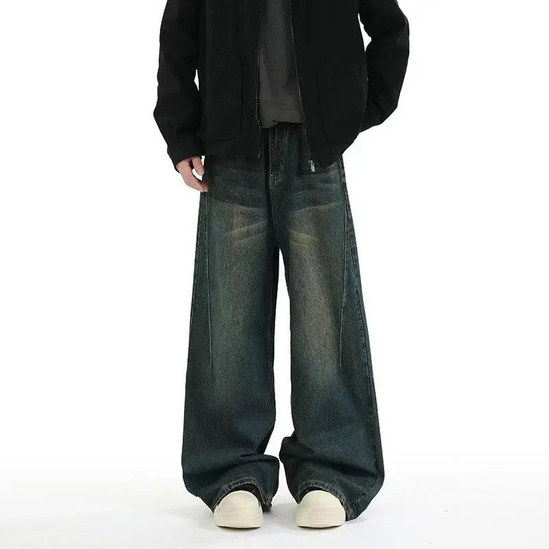 Japanese Brand × Jean Retro straight tube loose casual jeans Size US 32 / EU 48 - 6 Thumbnail