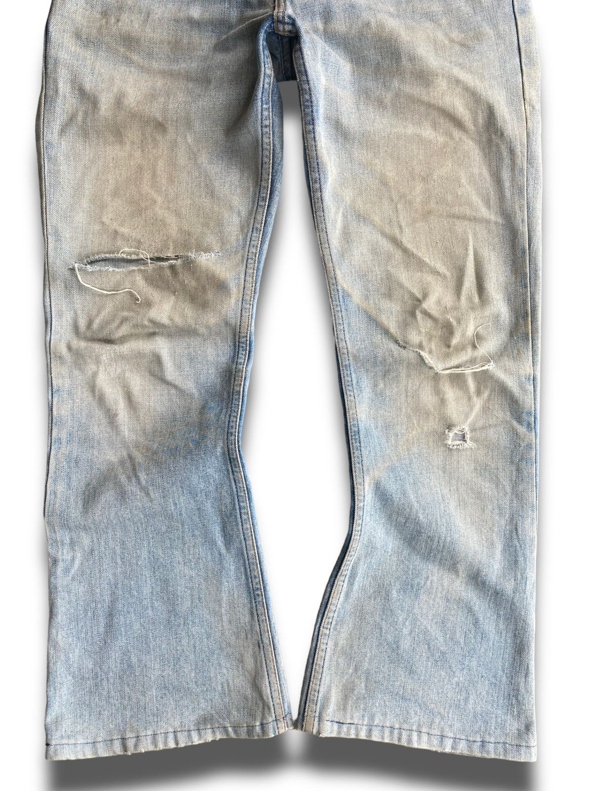 Levi's × Levi's Vintage Clothing Vintage Y2K Levis Flared Denims Size US 30 / EU 46 - 3 Thumbnail