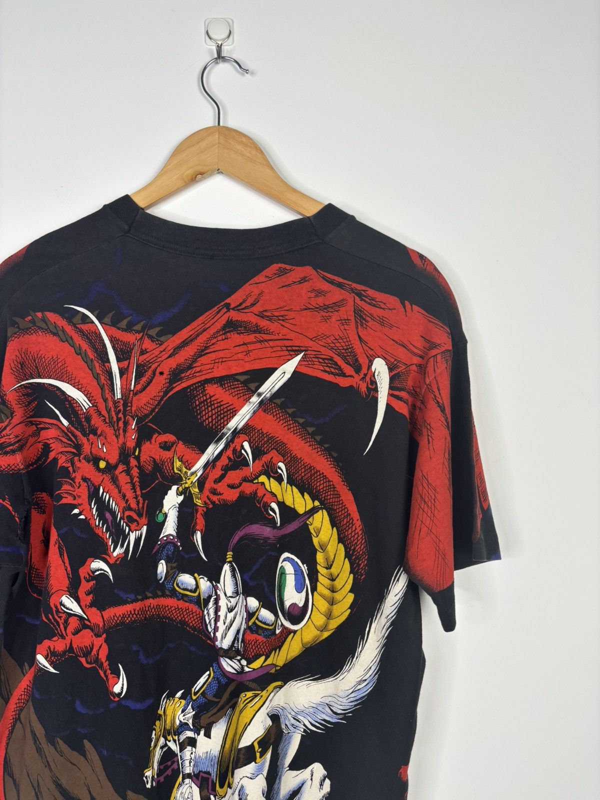 Liquid Blue Vintage distress 90’s Liquid blue Dragon wizard Size US L / EU 52-54 / 3 - 4 Thumbnail