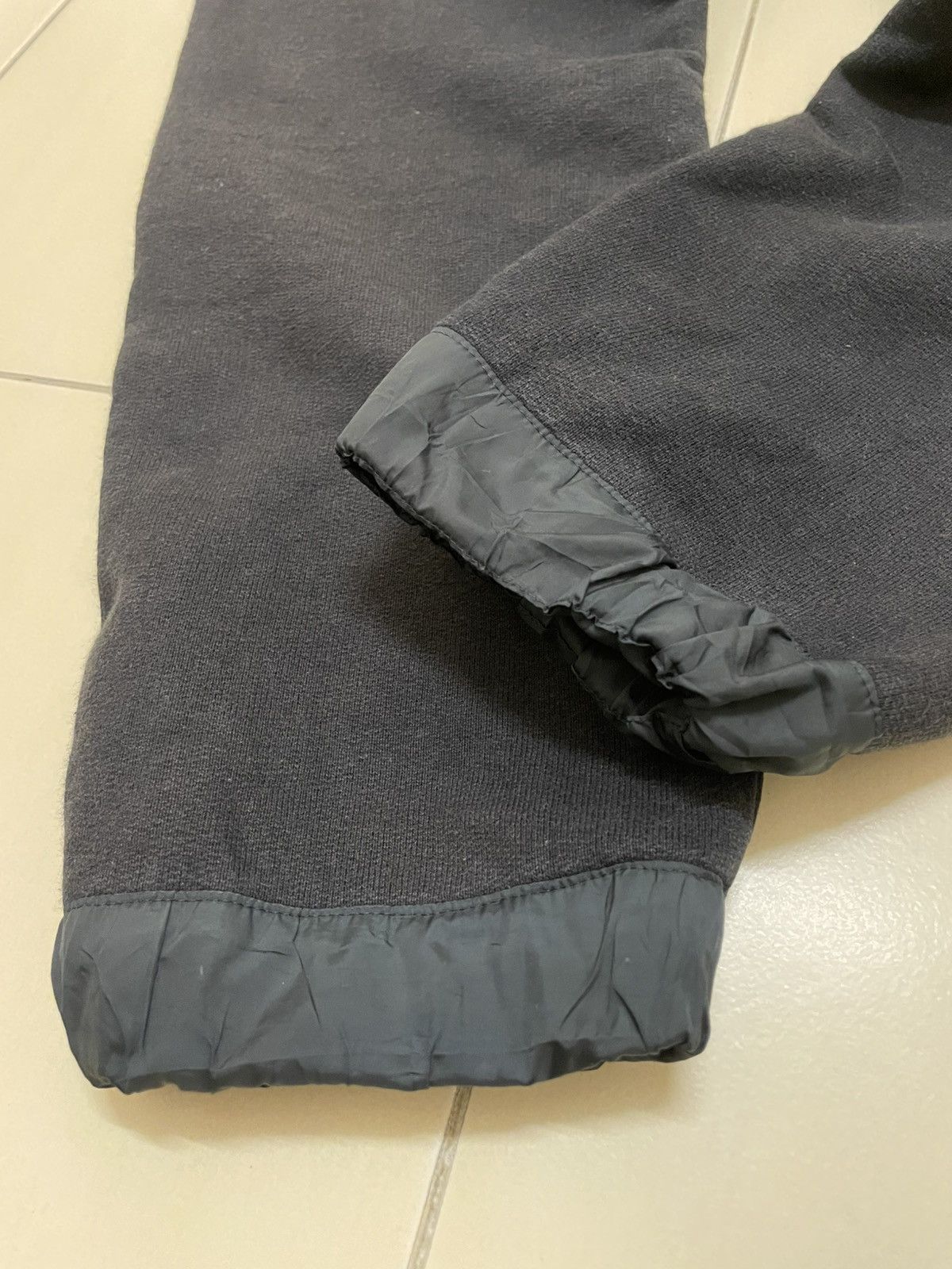 Sacai Japanese Brand Sacai Zipper Jogger Sweatpants Size US 31 - 6 Thumbnail