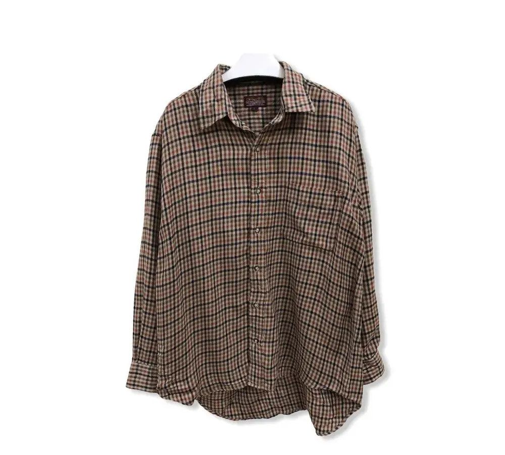 Vintage Vintage Wing Rero Flannel Shirt 👕 Size US L / EU 52-54 / 3 - 1 Thumbnail