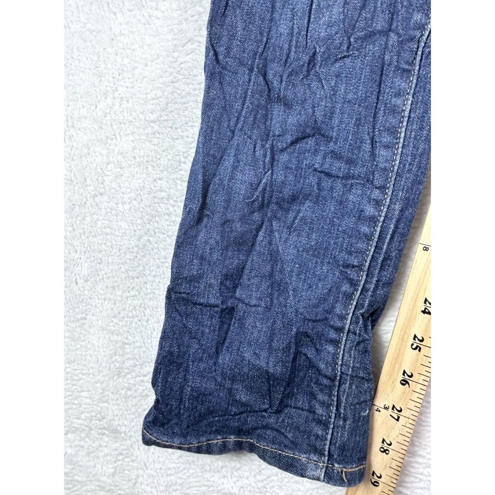 Levi's Levi'S 712 Womens Jeans - Size 27 Blue Mid-Rise Slim Straight Denim - 700 Series - Size 27" / US 4 / IT 40 - 4 Thumbnail