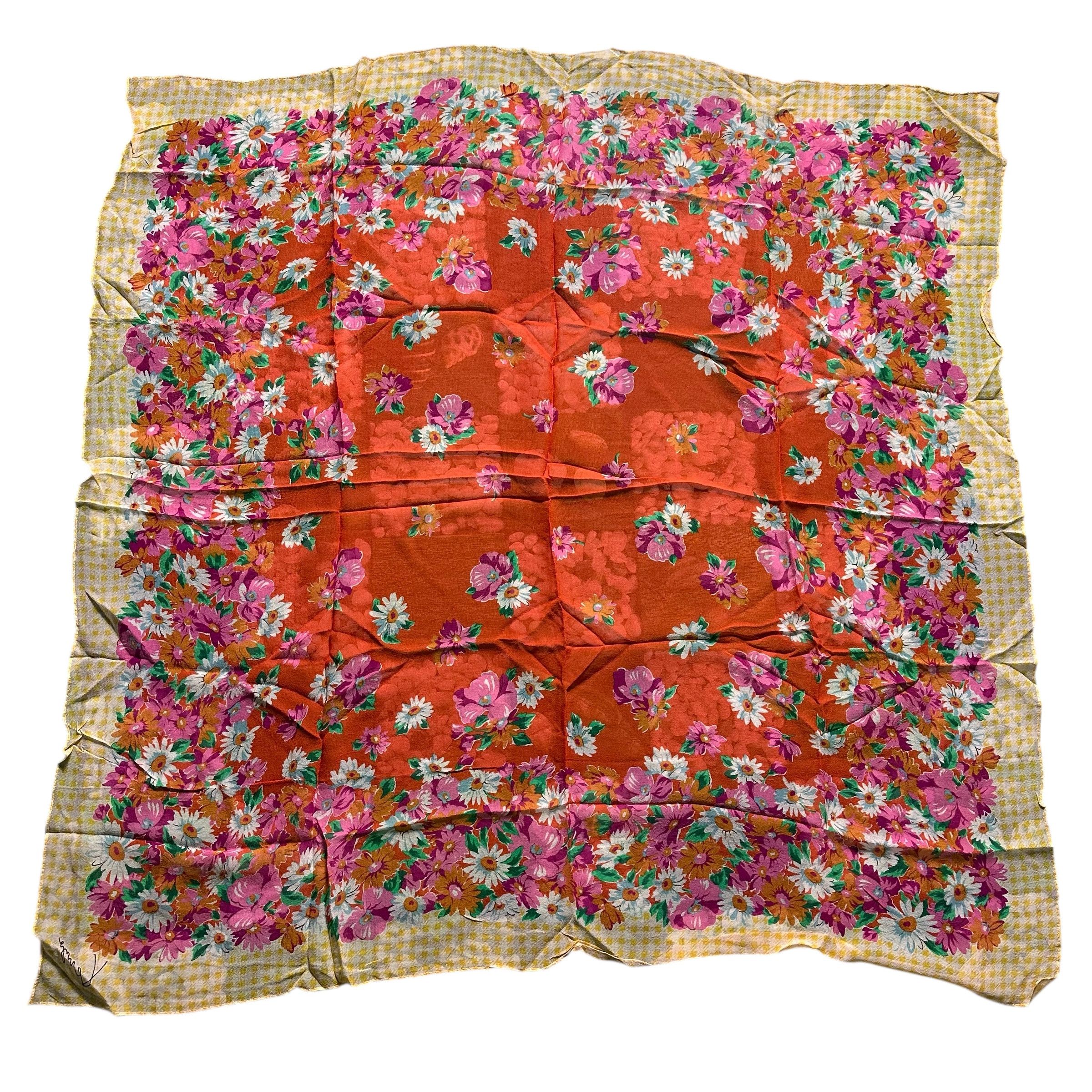 Japanese Brand × Kenzo × Silk Laundry 🔥RARE🔥Kenzo Paris Silk Neckerchief Scarf Headband Size ONE SIZE - 3 Thumbnail