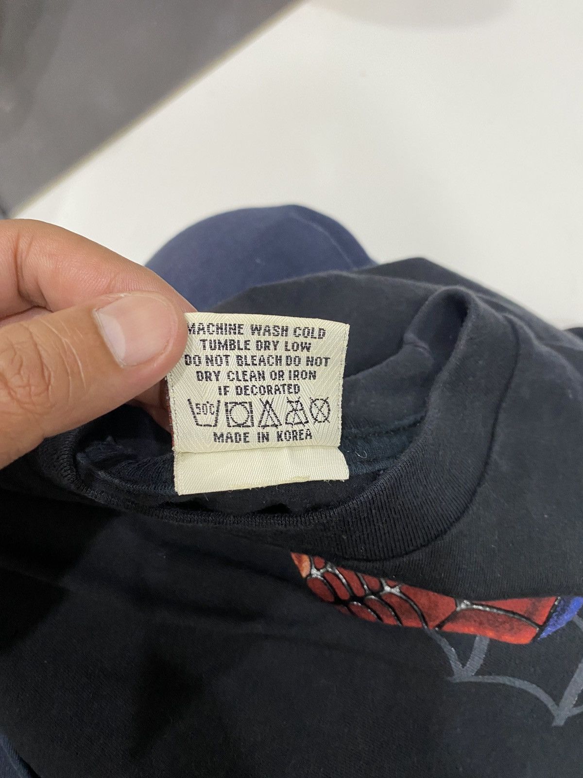 Vintage SPIDERMAN TSHIRT Size US L / EU 52-54 / 3 - 8 Thumbnail