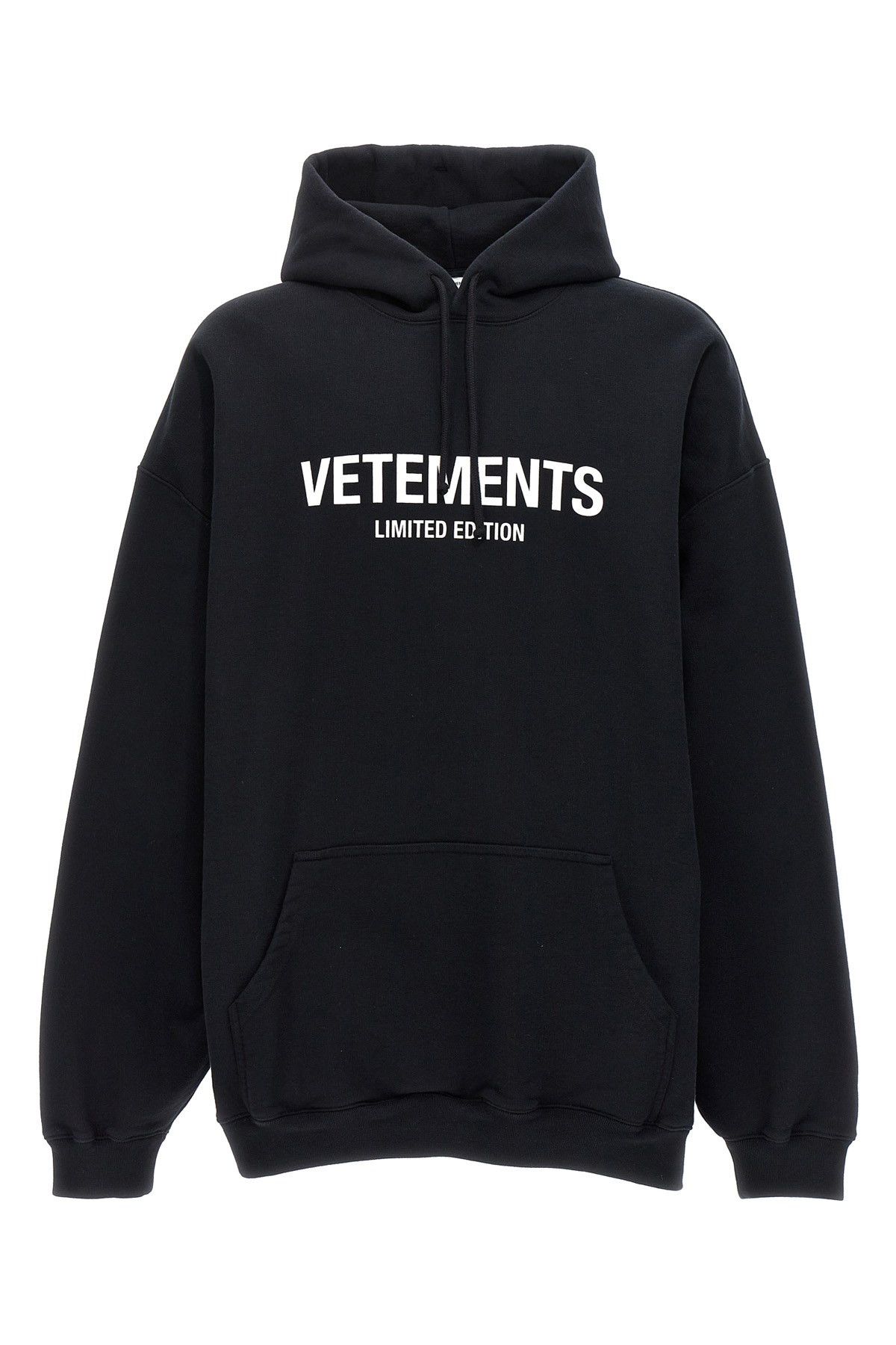 Image of Vetements 'limited Edition Logo' Hoodie in White/Black, Women's (Size XL)