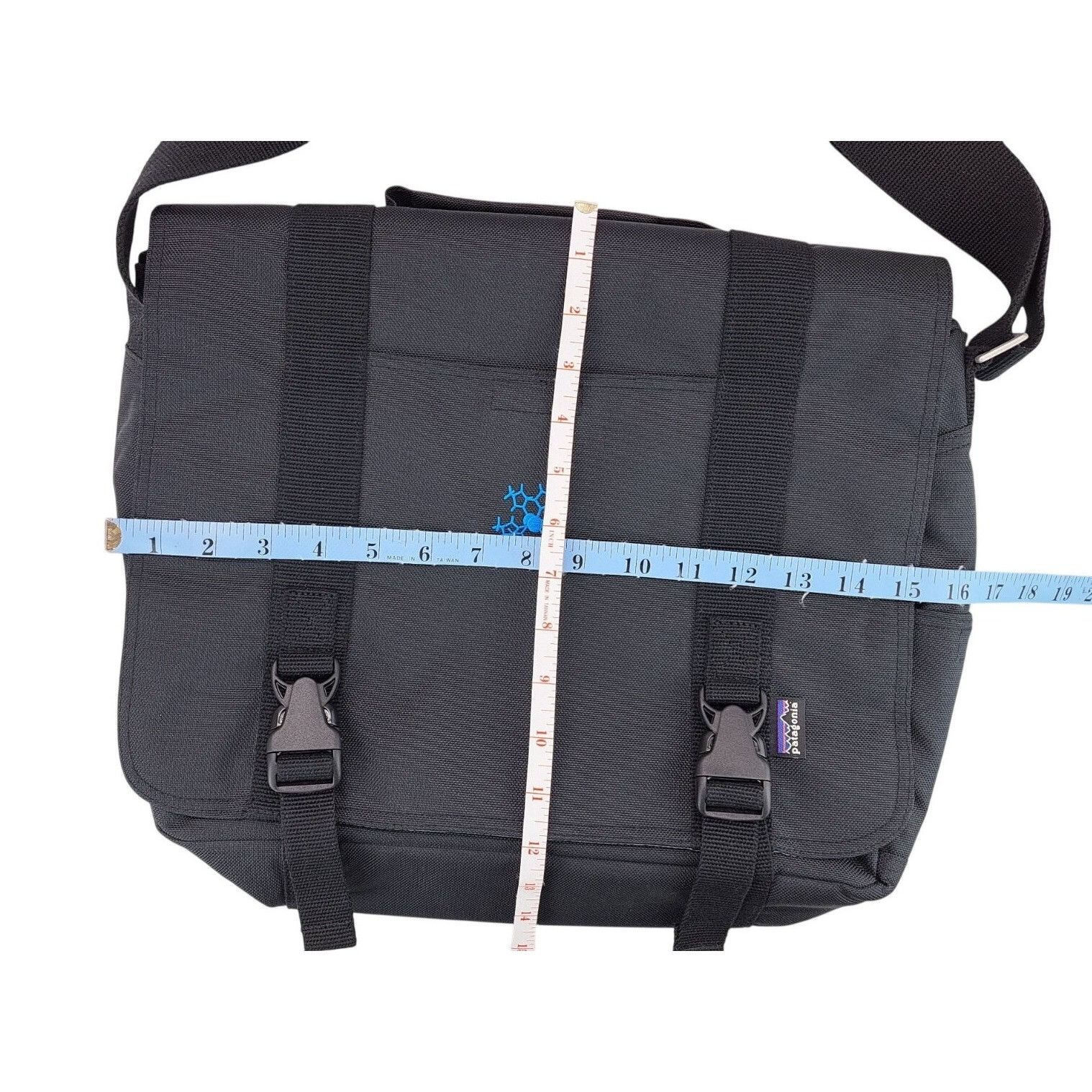 Patagonia Patagonia Messenger Laptop Bag Black Daily Grind Adjustable Size ONE SIZE - 13 Thumbnail