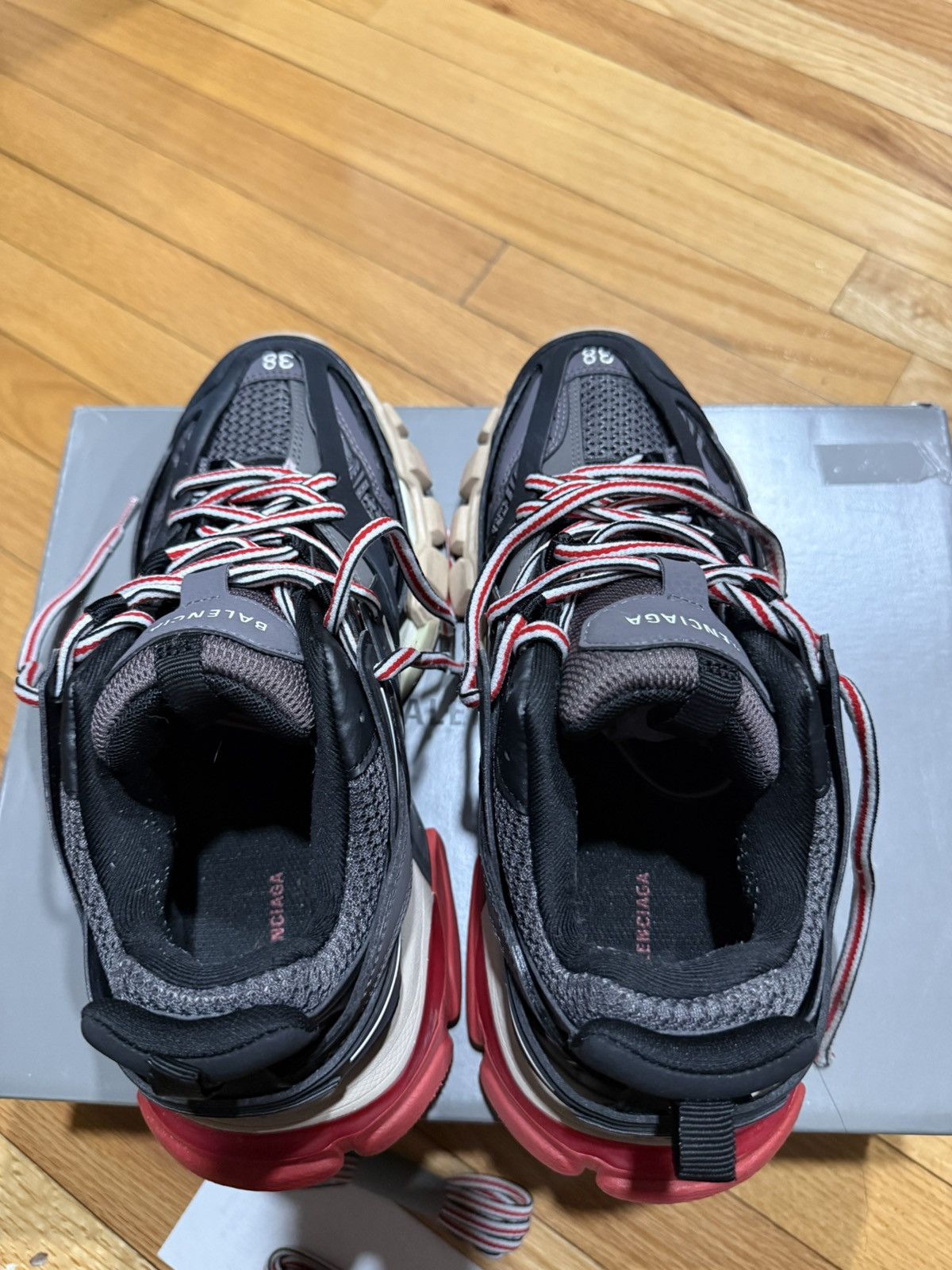 Balenciaga BALENCIAGA WOMEN’S TRACK SNEAKER Size US 8 / IT 38 - 9 Thumbnail