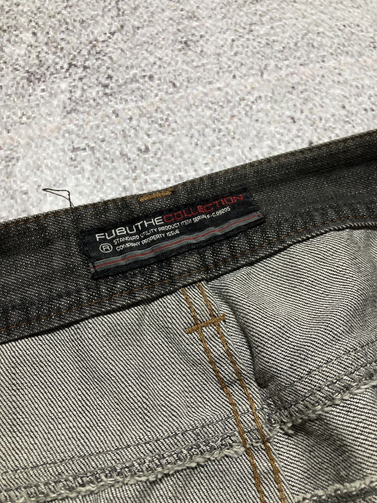 Japanese Brand 2000s Fubu Collection Washed Jeans Pants Charcoal Y2k Size US 34 / EU 50 - 21 Thumbnail