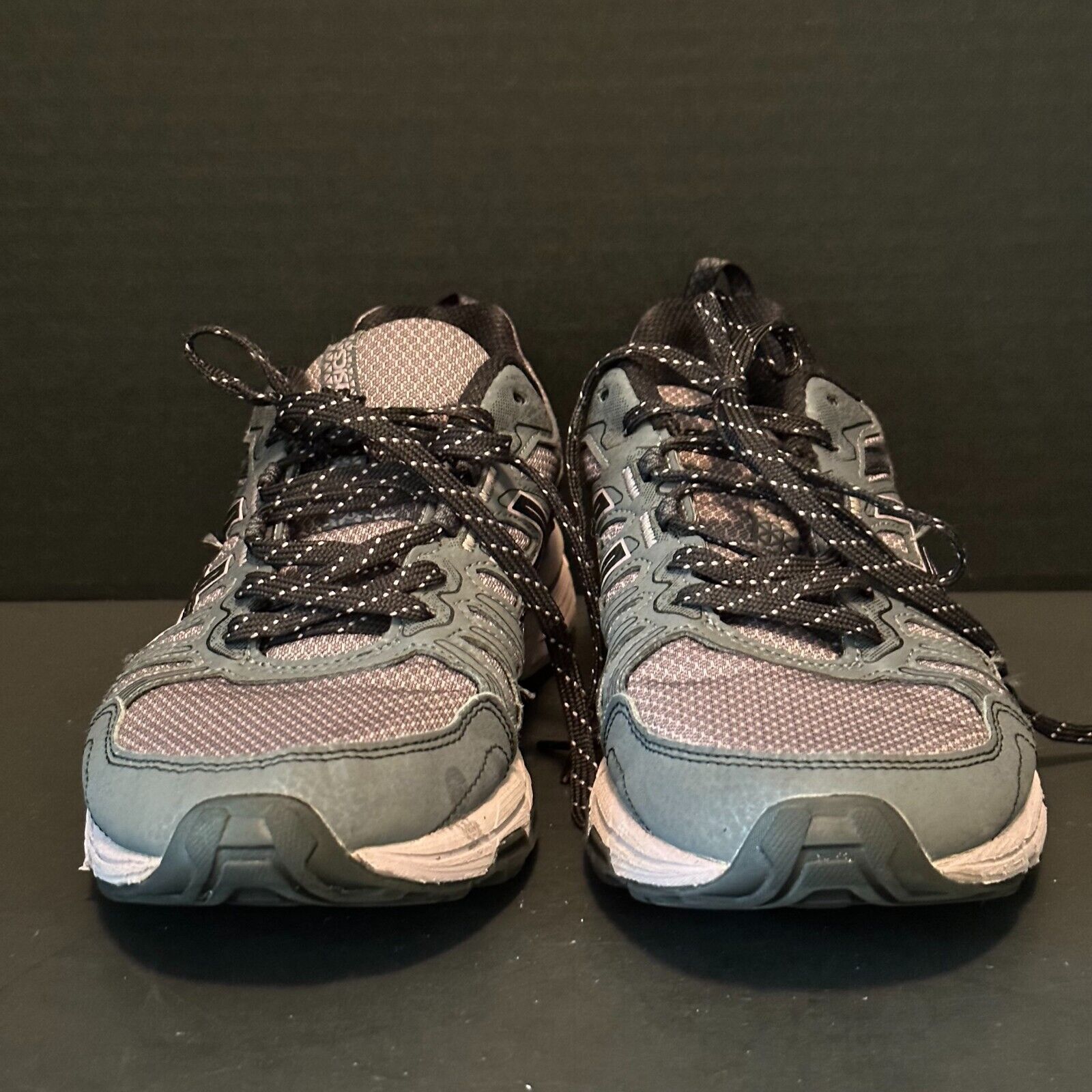 Asics ASICS Womens "Gel Venture 7" 1012A476 Gray/Black Run Sneaker Size US 7.5 / IT 37.5 - 4 Thumbnail