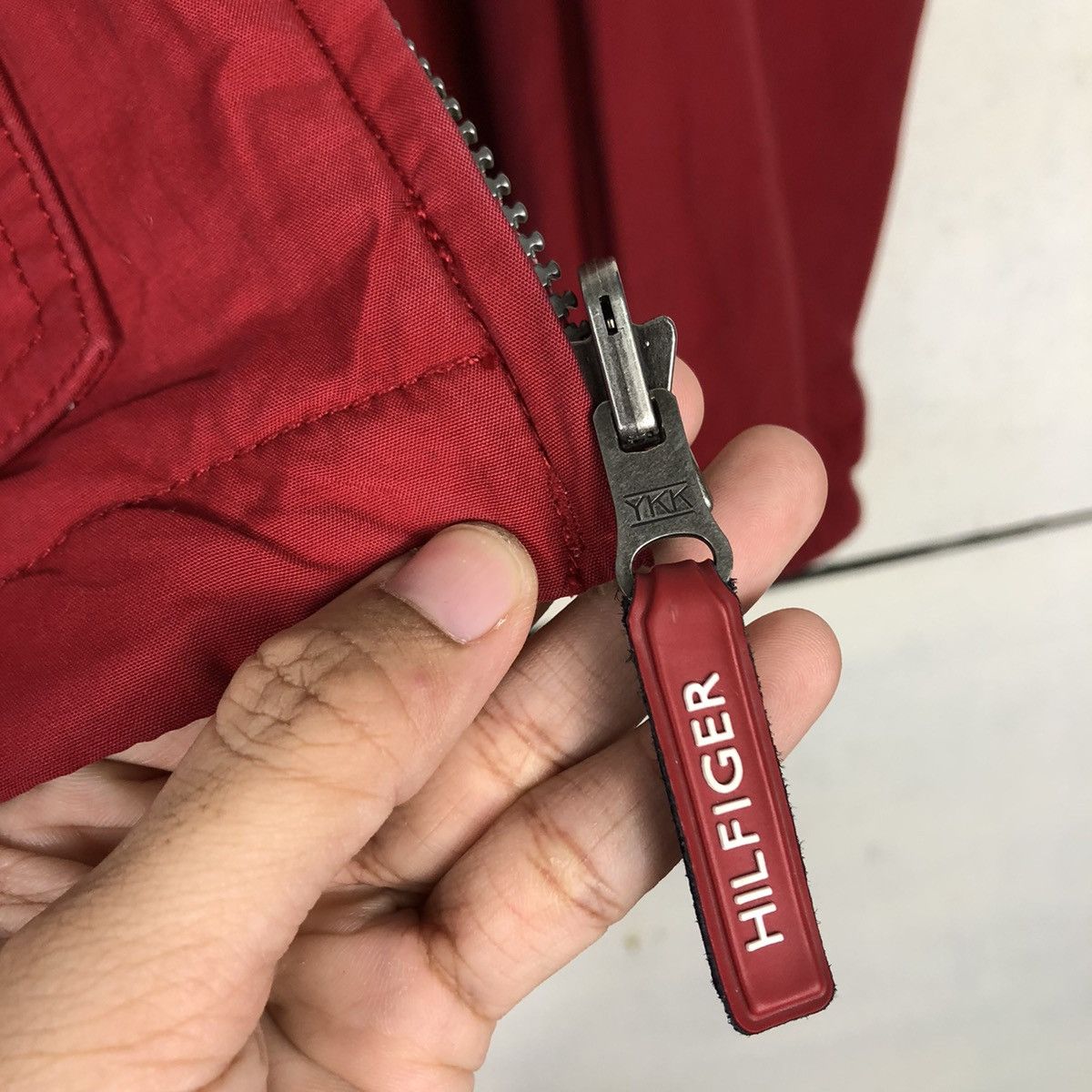 Japanese Brand 📌Vintage Reversible Bomber Jacket Detroit Tommy Hilfiger Size US M / EU 48-50 / 2 - 19 Thumbnail