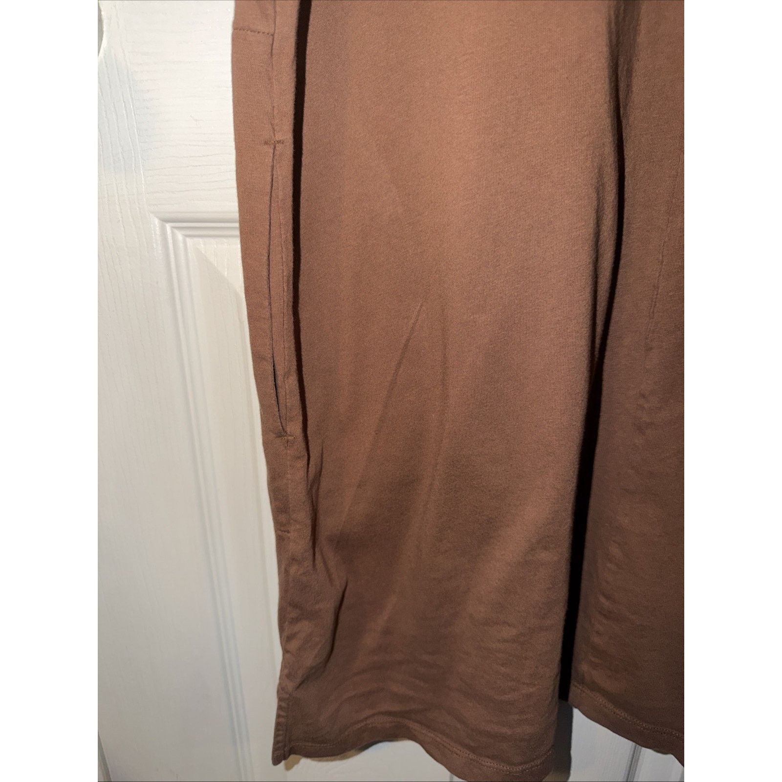 Old Navy Old Navy Womens Brown Fitted Ribbed Knit Dress Large Size L / US 10 / IT 46 - 14 Thumbnail