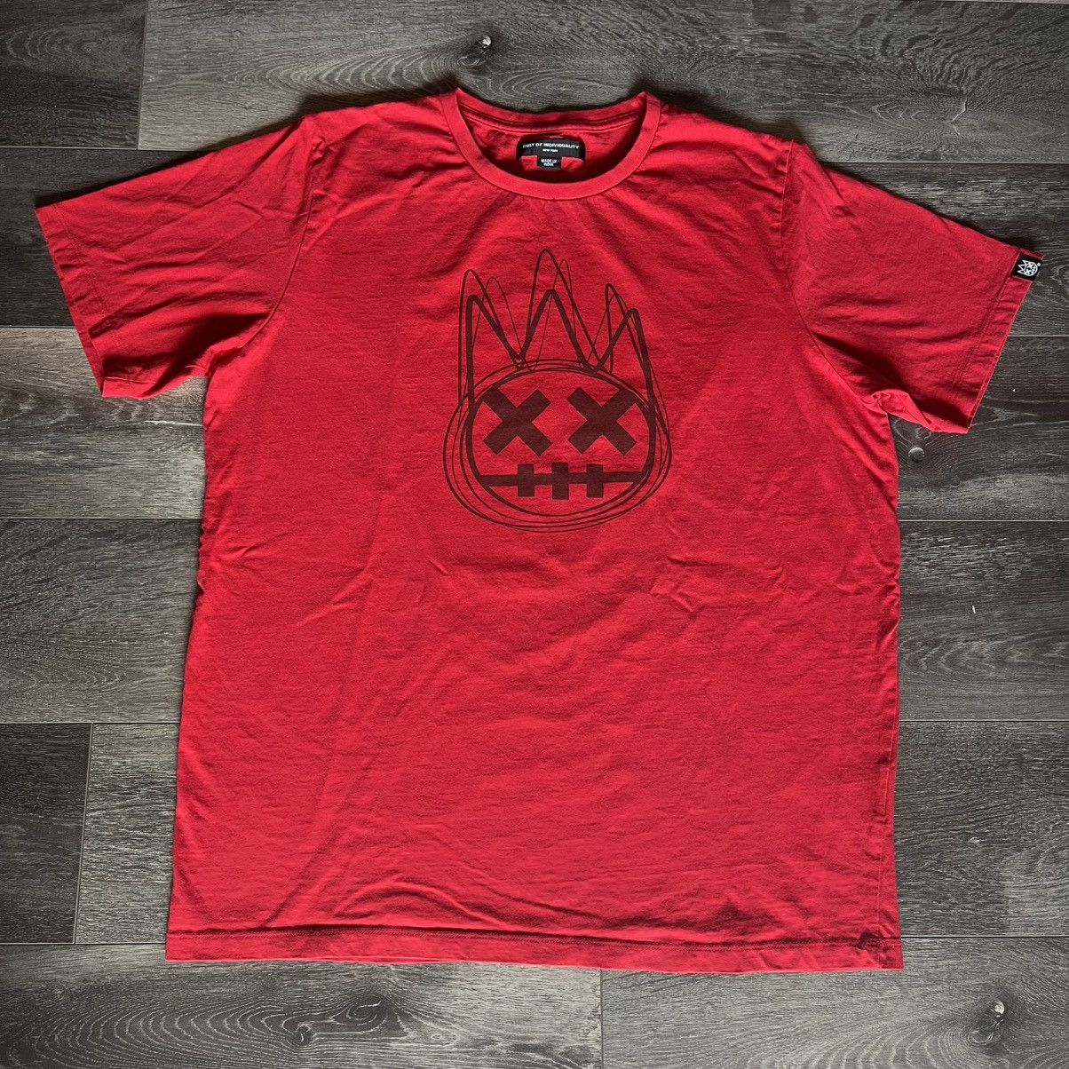 Cult Of Individuality × Japanese Brand × Vintage Vintage Cult of Individuality Japan Schimuchan Red Logo Tee Size US XL / EU 56 / 4 - 2 Thumbnail