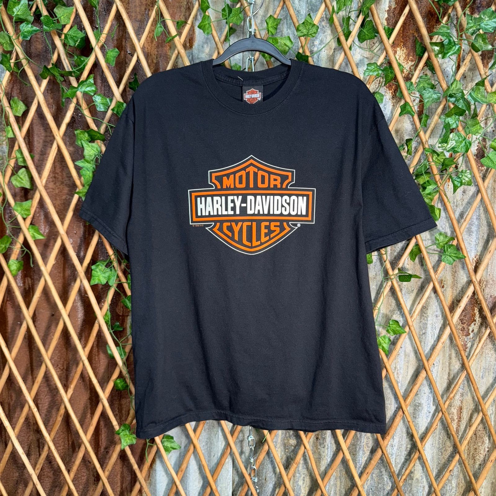 Harley Davidson Vintage Y2K Harley Davidson Alamo city motorcycle TX t-shirt Size US L / EU 52-54 / 3 - 1 Thumbnail