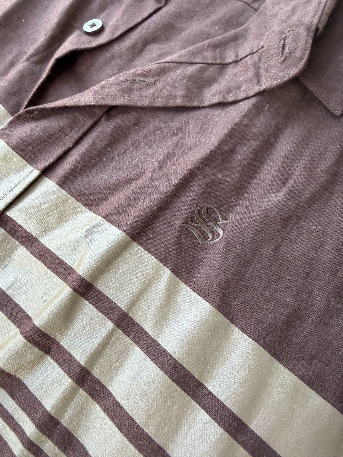 Southpole Vintage Y2K Southpole Signature Series Brown Button Up Size US XL / EU 56 / 4 - 2 Thumbnail