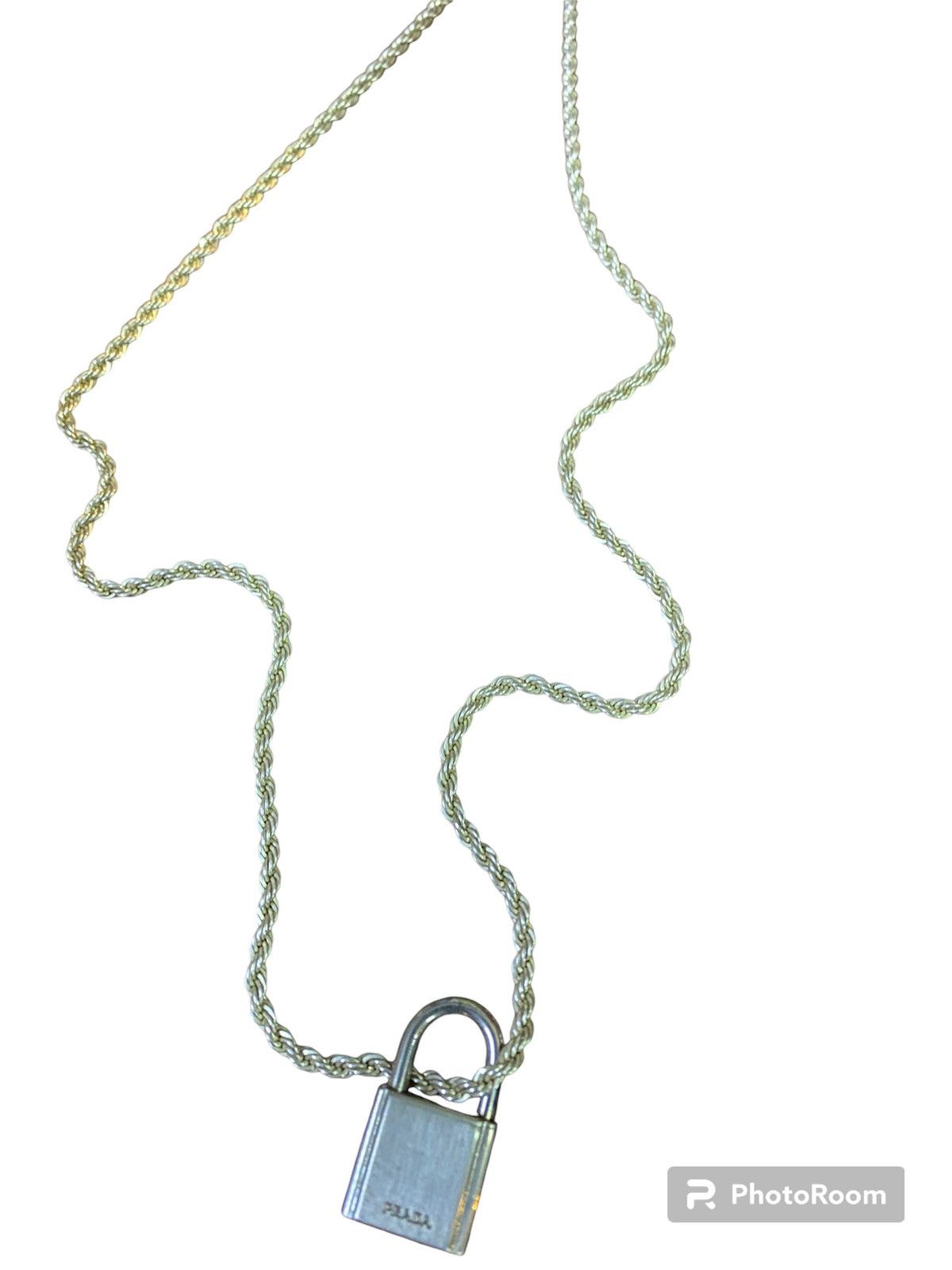 Prada Prada lock 🔒 necklace Size ONE SIZE - 4 Thumbnail