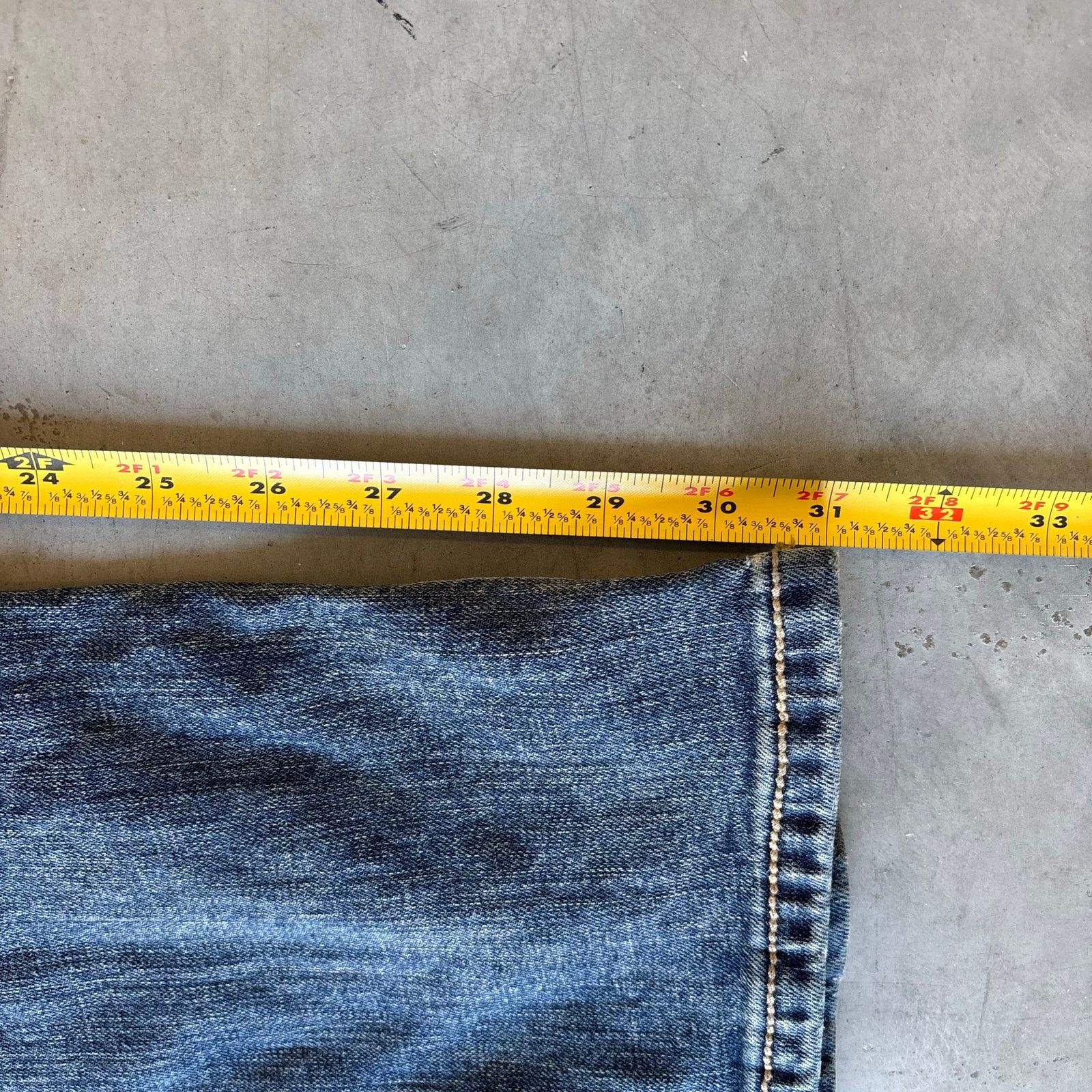 Wrangler y2k vintage faded washed bootcut jeans Size US 32 / EU 48 - 2 Thumbnail