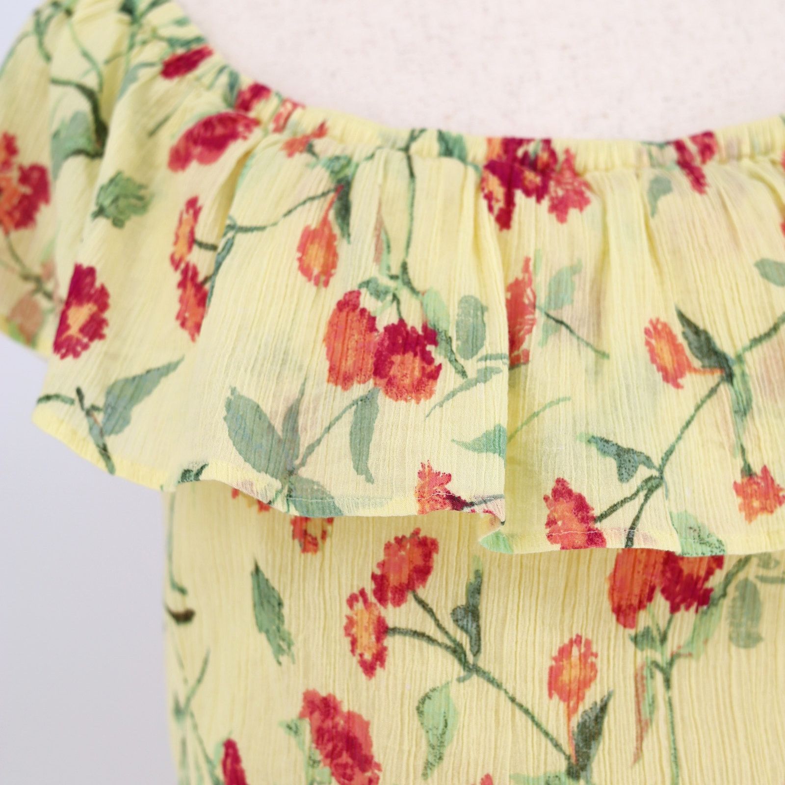 Ralph Lauren Lauren Ralph Lauren Women Floral Ruffled Dress Size 10 Size L / US 10 / IT 46 - 4 Thumbnail