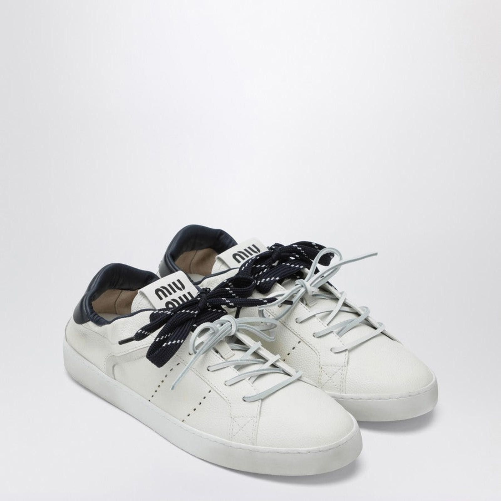 Miu Miu MIU MIU LEATHER SNEAKER SIZE 39 Size ONE SIZE - 2 Thumbnail