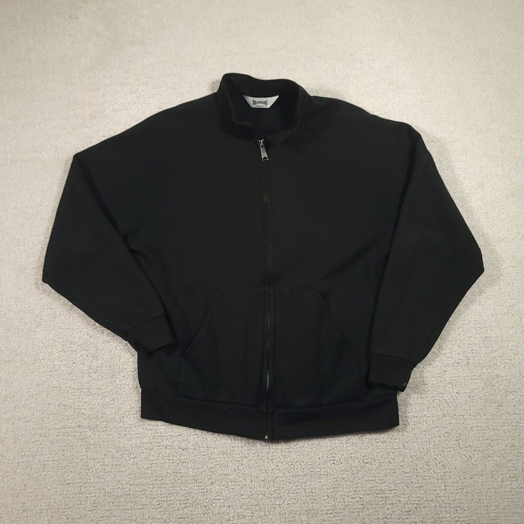 Vintage VINTAGE Muleskins Jacket Black Zip Up Sweatshirt USA Made XL Men Sweater Full Zip Size US XL / EU 56 / 4 - 2 Thumbnail
