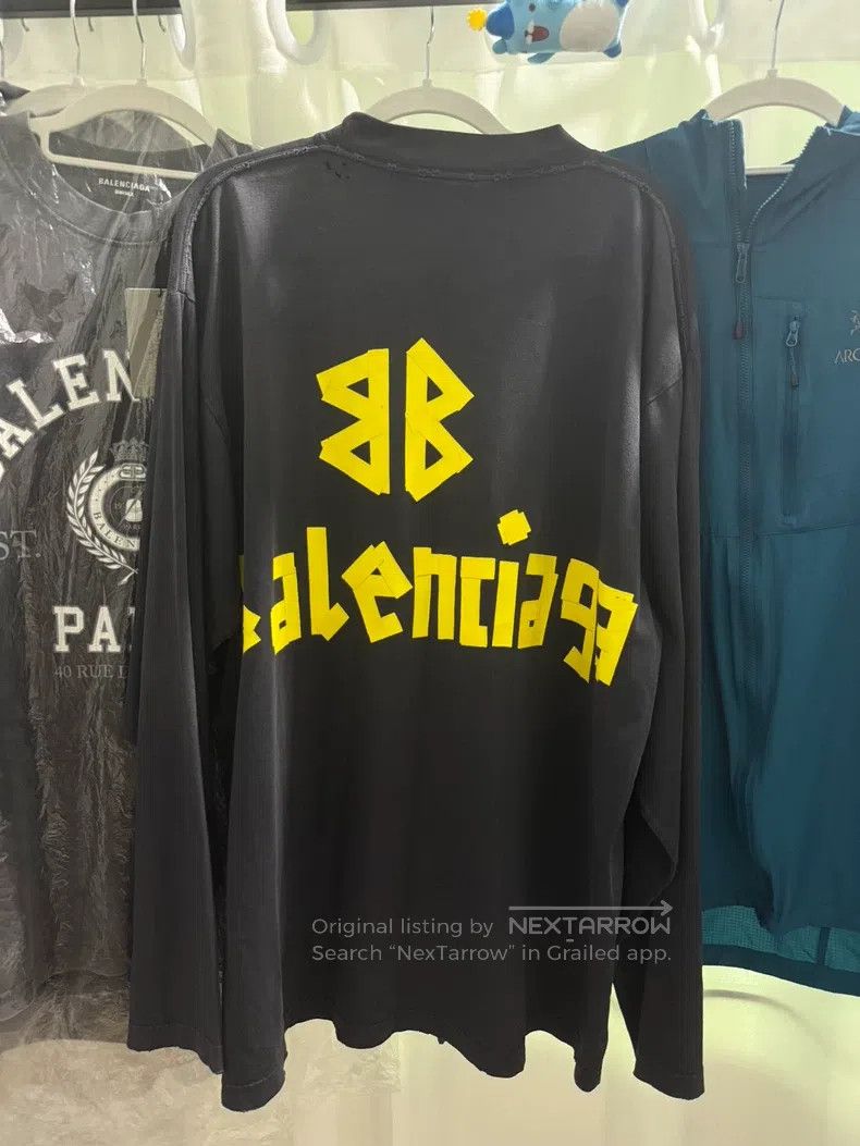 Balenciaga Balenciaga Tape Long Sleeve Size 1 Size US S / EU 44-46 / 1 - 2 Thumbnail