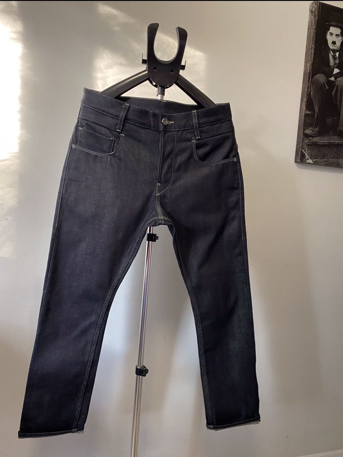 G-Star × Vintage G Star Raw Vintage Dark Denim Pants Size US 30 / EU 46 - 2 Thumbnail