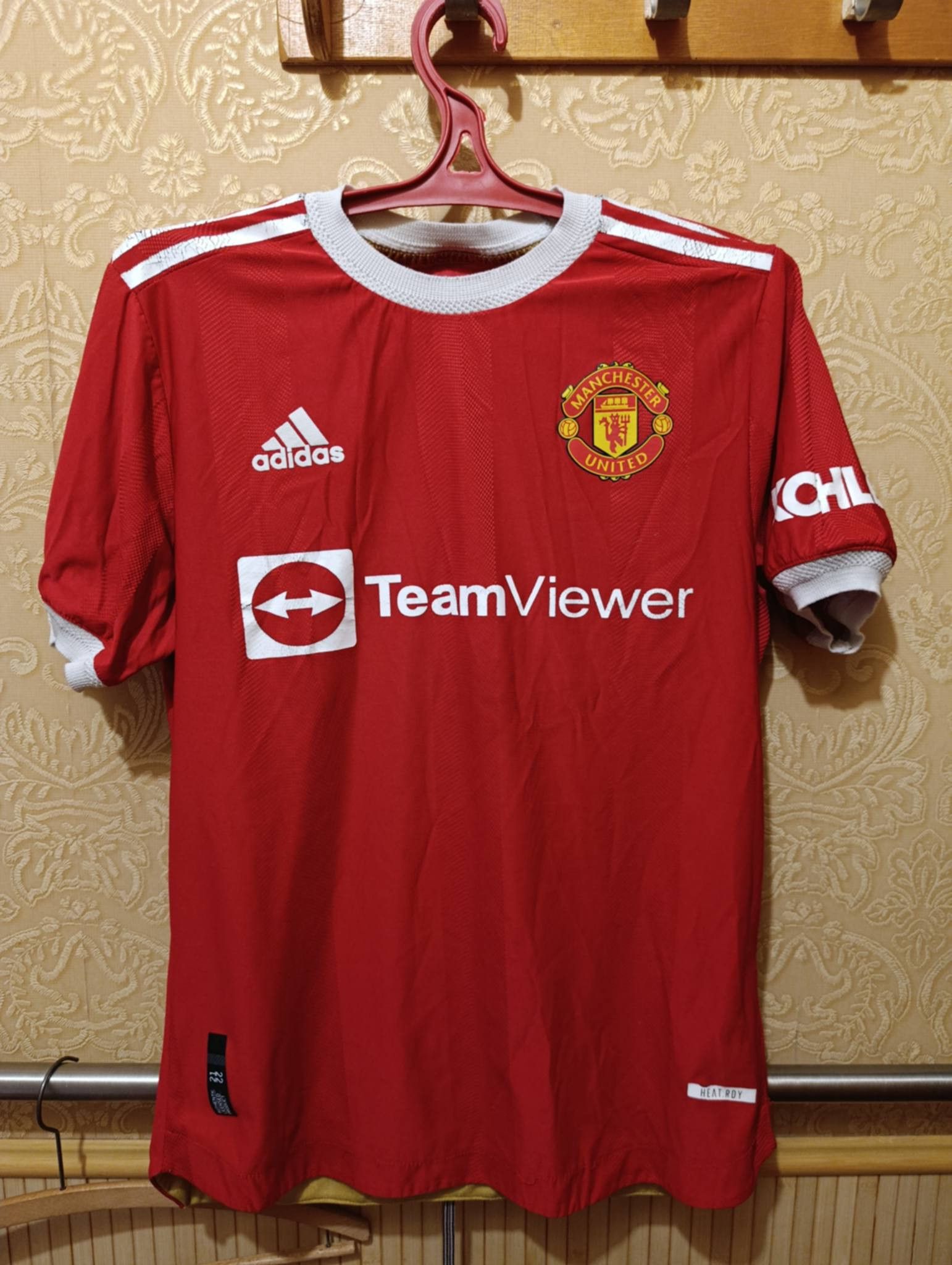 Other Adidas Manchester United 2021/22 Home Jersey Red Size M Size US M / EU 48-50 / 2 - 1 Thumbnail