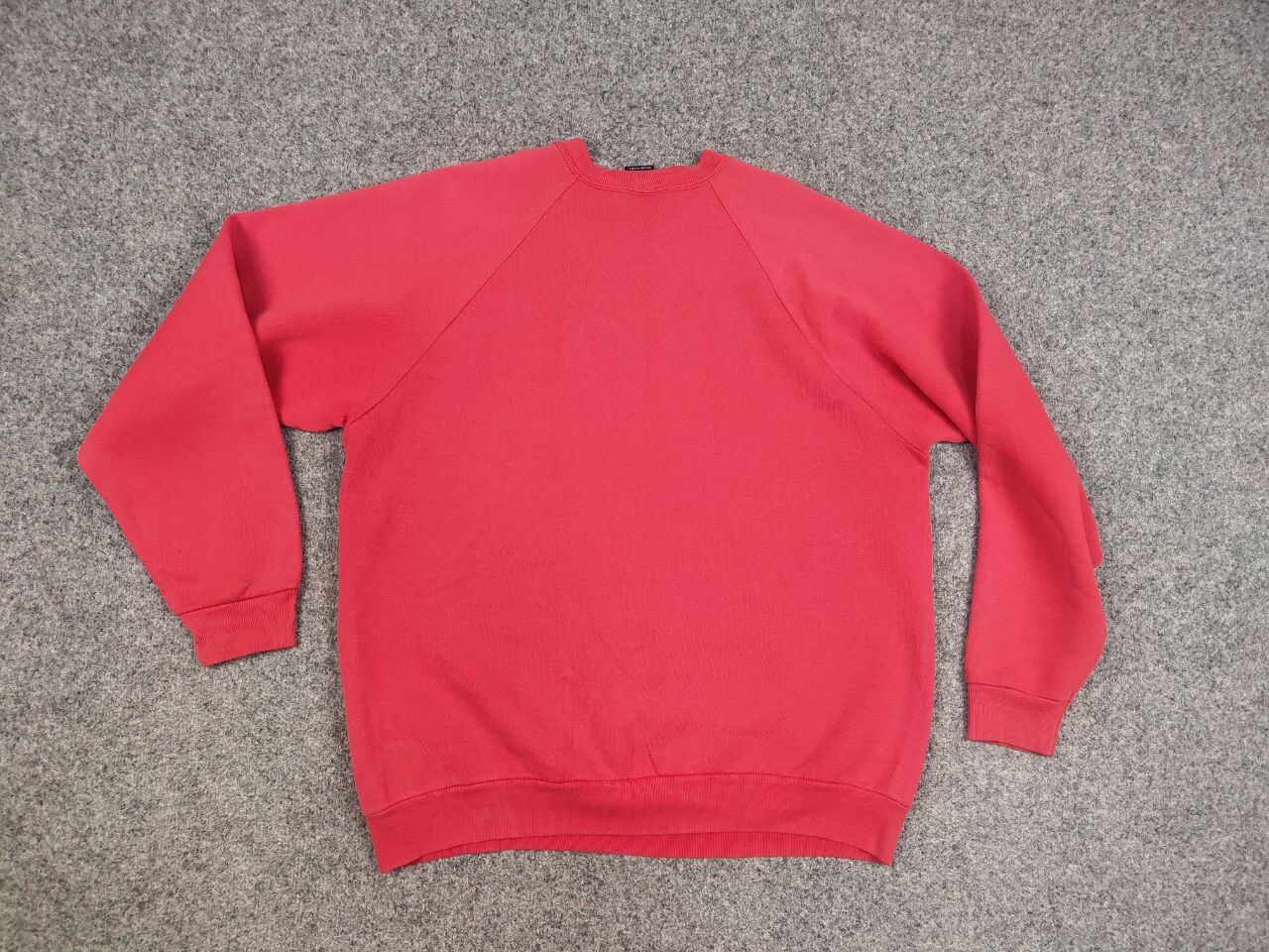 Vintage Vintage 80's Danbury Scouts Logo Red Faded Sweatshirt Size US XL / EU 56 / 4 - 15 Thumbnail