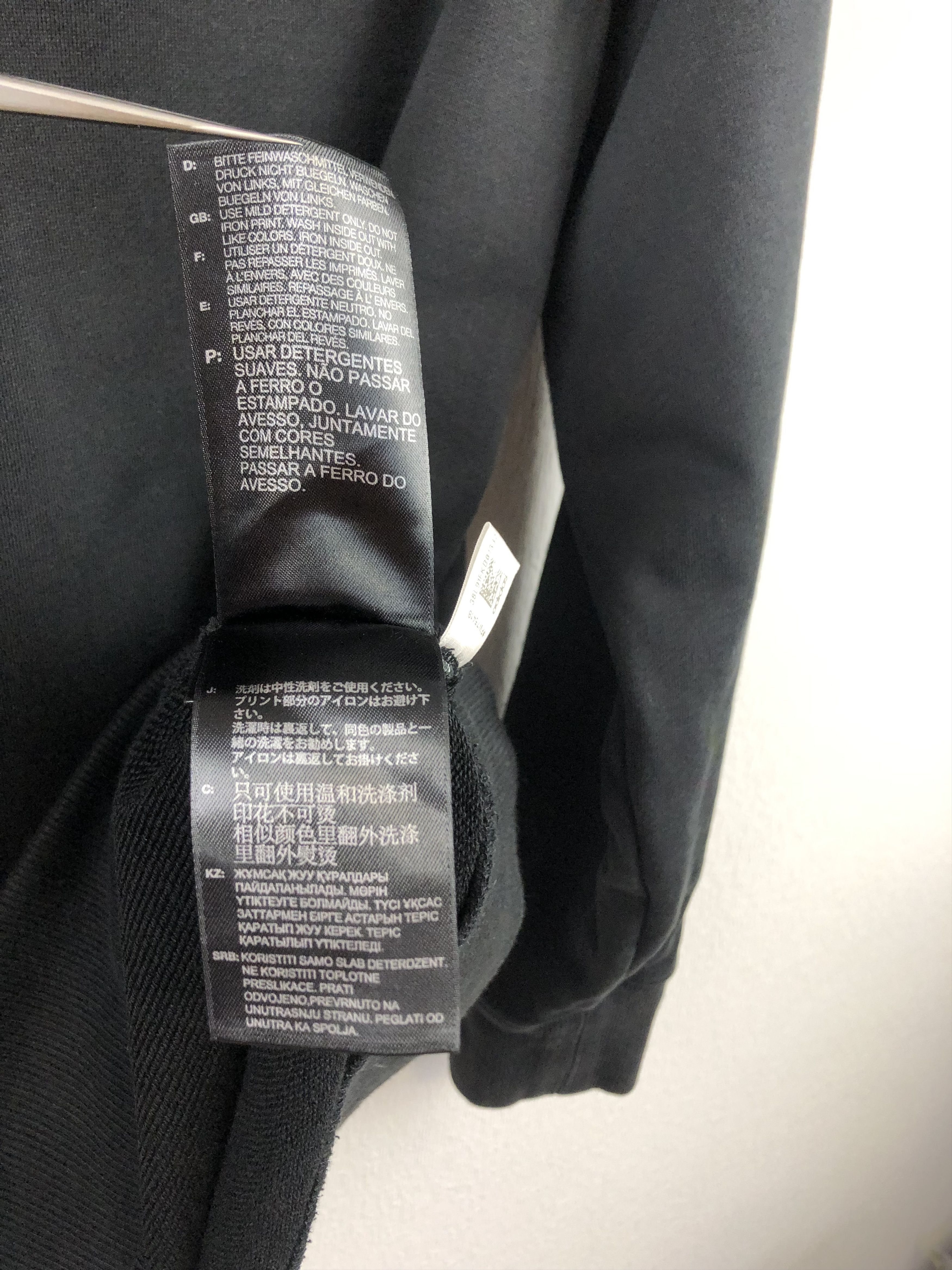 Adidas × Yohji Yamamoto Y-3 Adidas YOHJI YAMAMOTO Men's Black Hoodie Classic Jacket Size US L / EU 52-54 / 3 - 10 Thumbnail