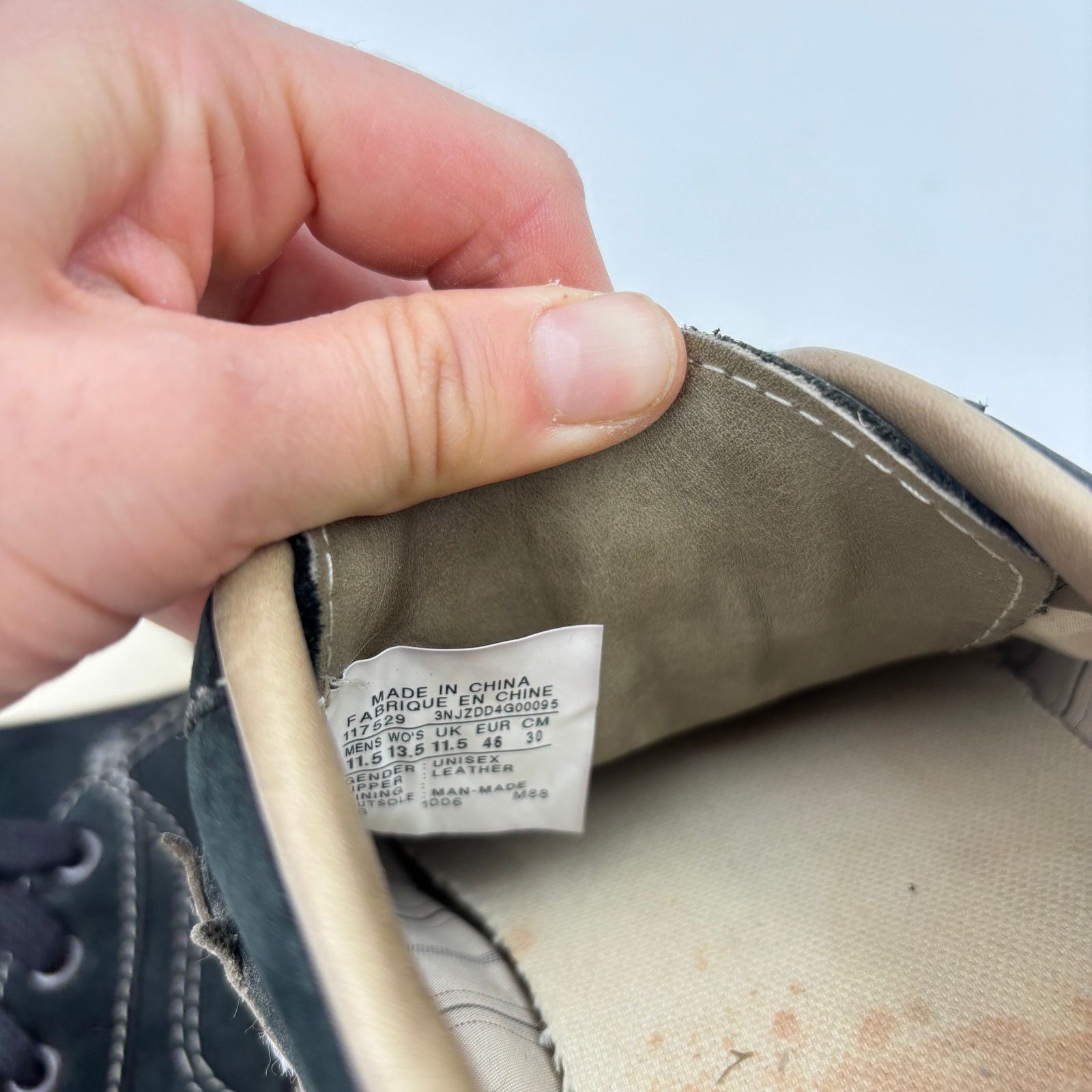 Converse × John Varvatos Converse John Varvatos Star Player Leather Low Sneakers 11.5 Size US 11.5 / EU 44-45 - 10 Thumbnail