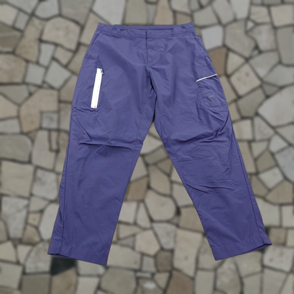 Nike Nike Pants Mens 34 Navy Blue Sportswear Style Utility Cargo Joggers Windbreaker Size US 34 / EU 50 - 1 Thumbnail