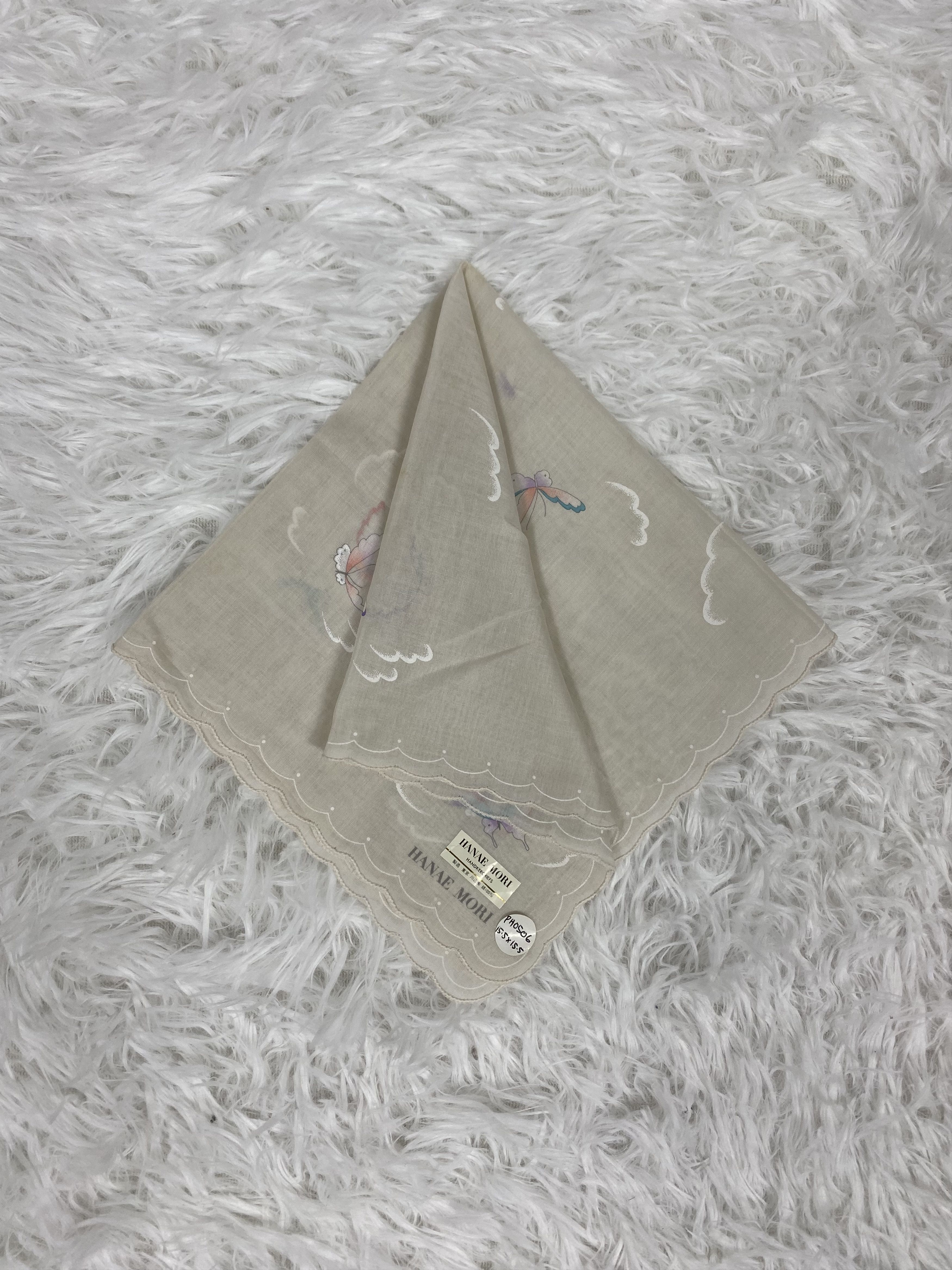 Hanae Mori Vintage Hanae Mori Handkerchief Neckerchief PH0506 Size ONE SIZE - 1 Thumbnail