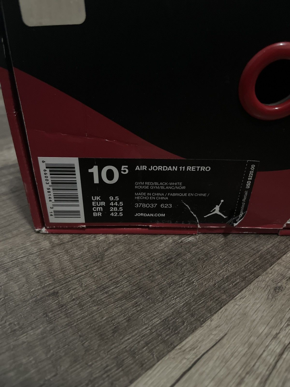 Nike Jordan 11 Win Like 96 Size US 10.5 / EU 43-44 - 8 Thumbnail