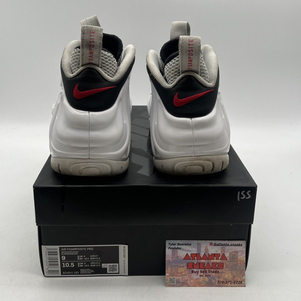 Nike Air Foamposite pro chrome white Size US 9 / EU 42 - 3 Thumbnail