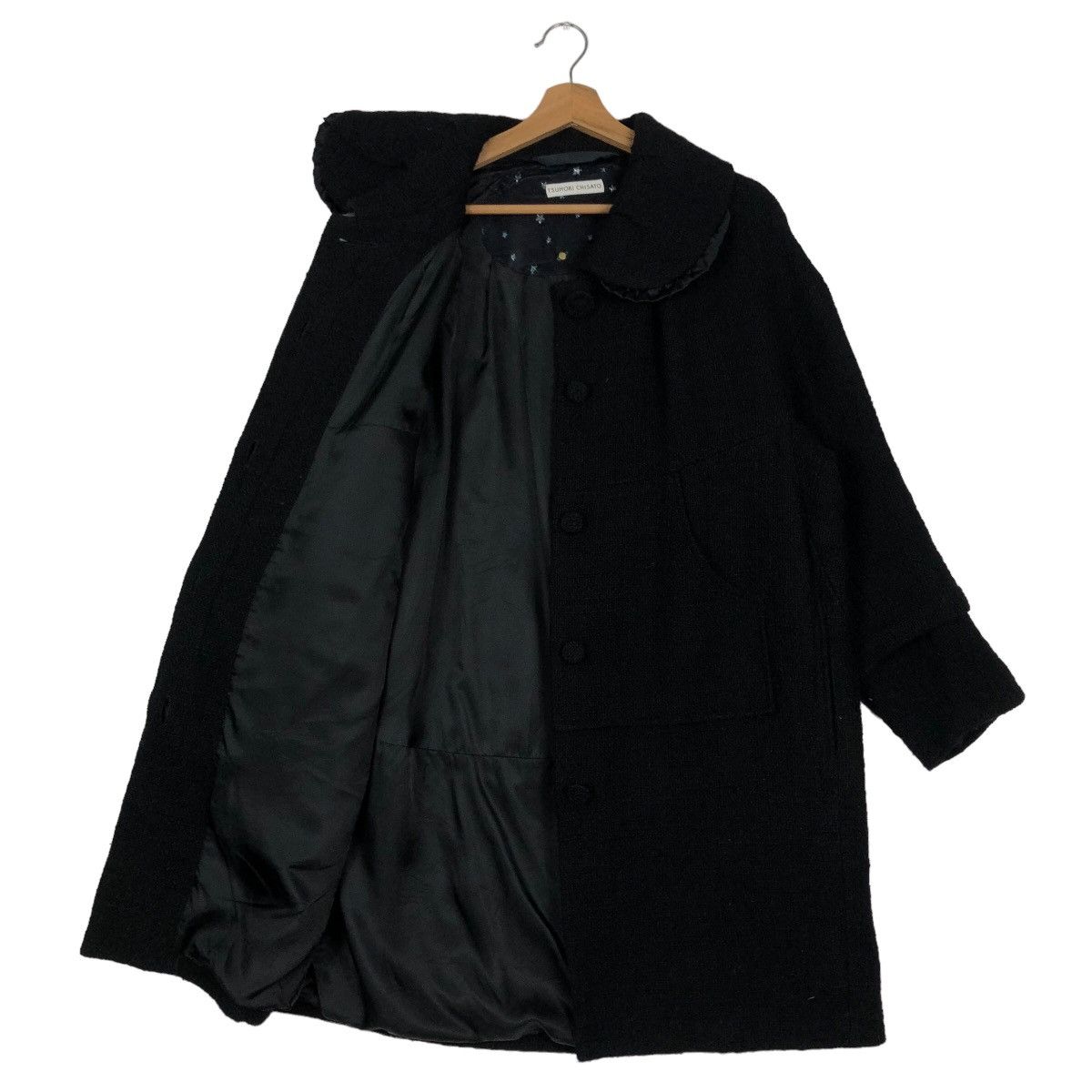 Issey Miyake 🔥90’s Long Jacket Double Breast Wool Tsumori Chisato Size US M / EU 48-50 / 2 - 8 Thumbnail