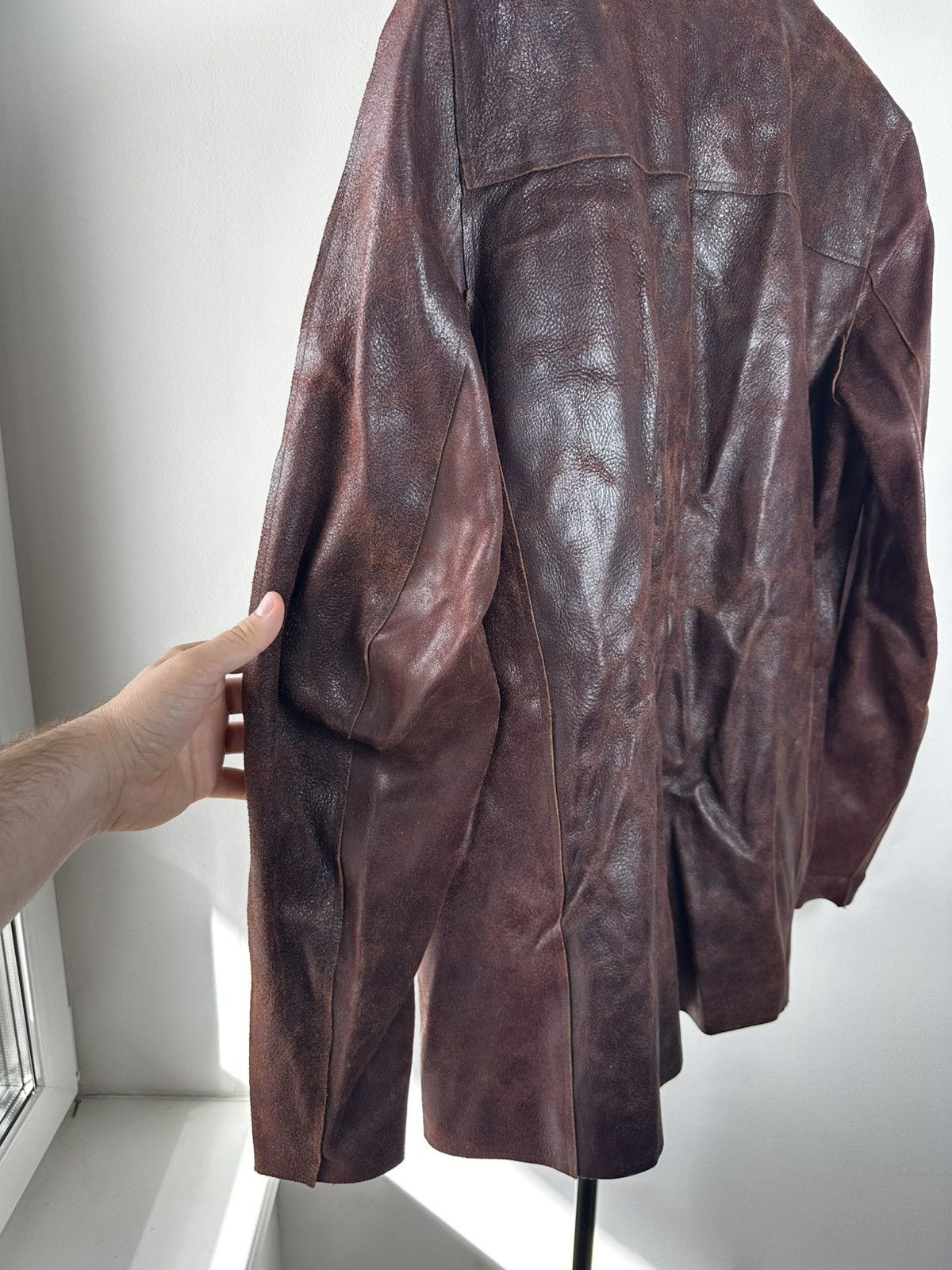 Carpe Diem Carpe Diem L’Maltieri LUG01 Leather Jacket - 2000s Archive Size US L / EU 52-54 / 3 - 9 Thumbnail